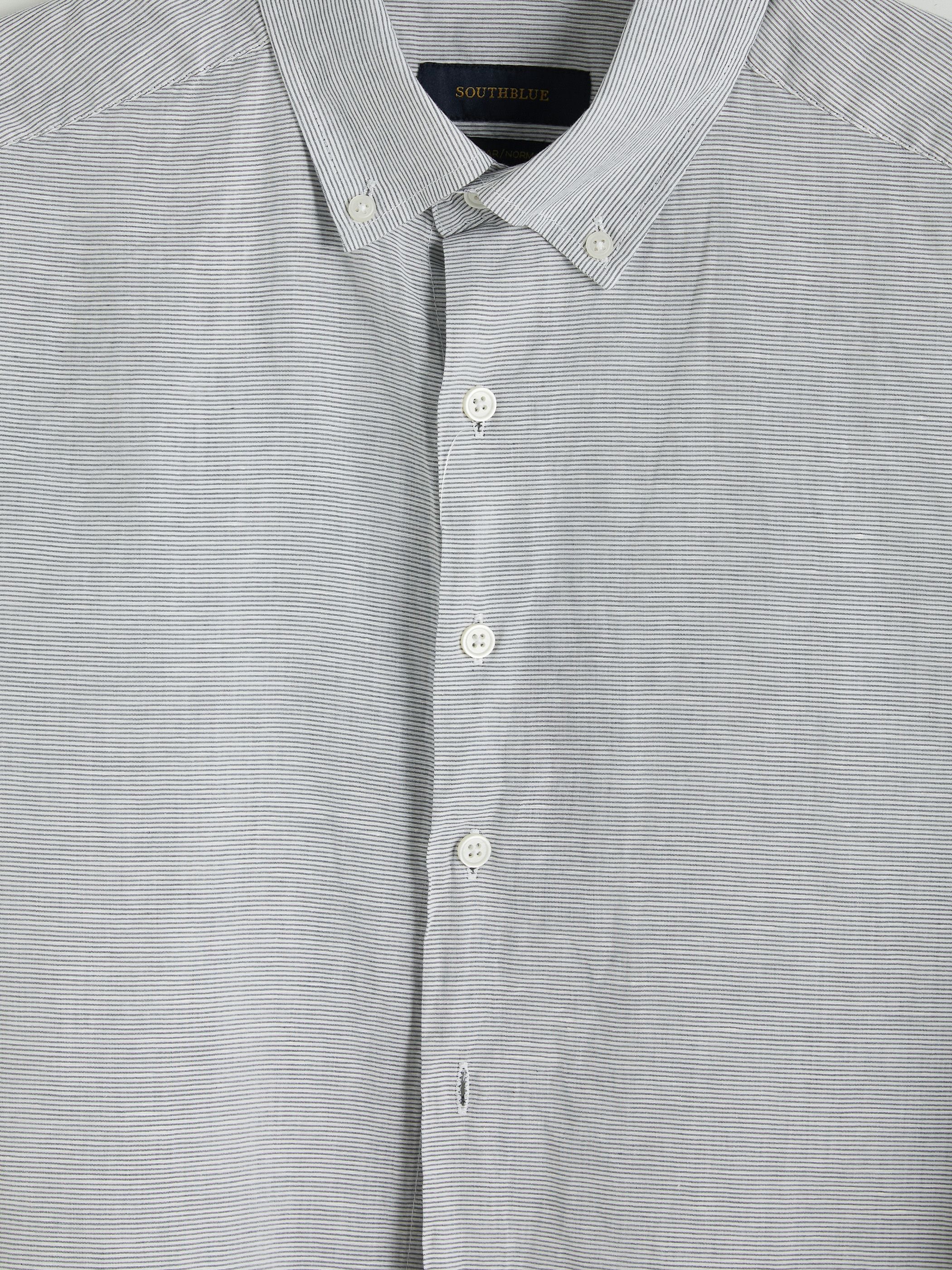 SOUTHBLUE Regular Fit Keten Karışımlı Erkek Gömlek görsel 7