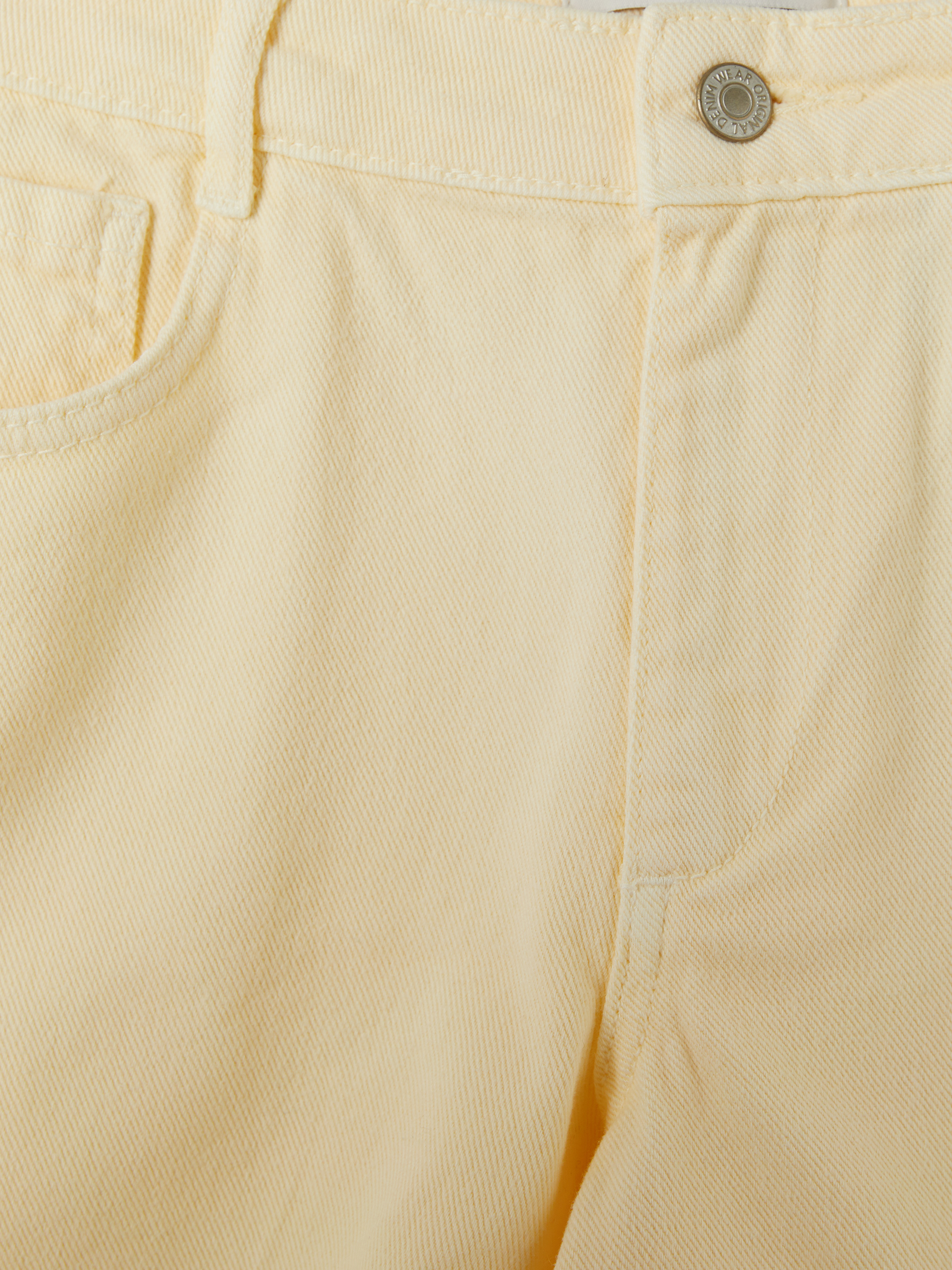 LCW Jeans Yüksek Bel Kadın Jean Şort görsel 7