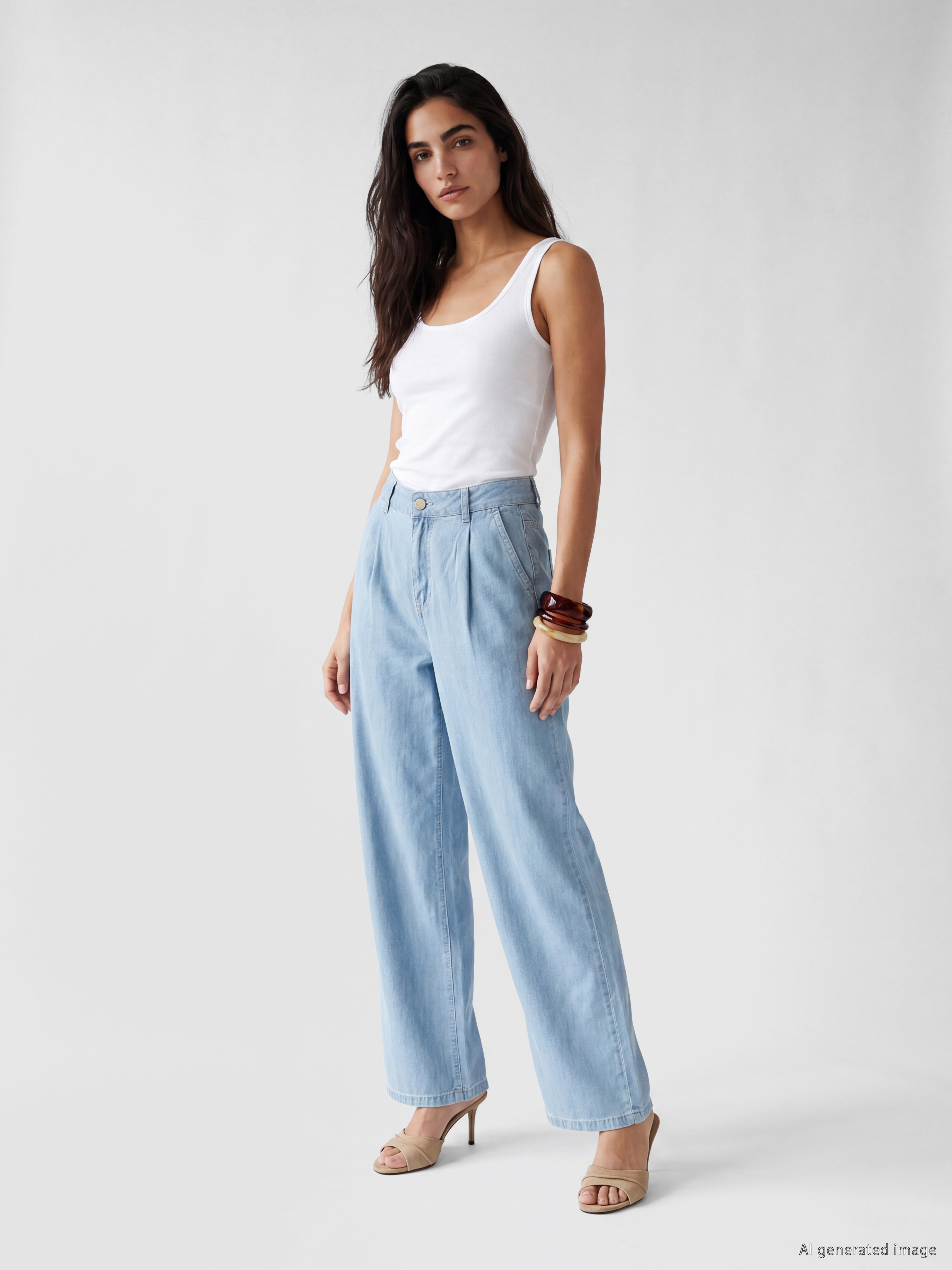 LCW Jeans Wideleg Kadın Jean Pantolon