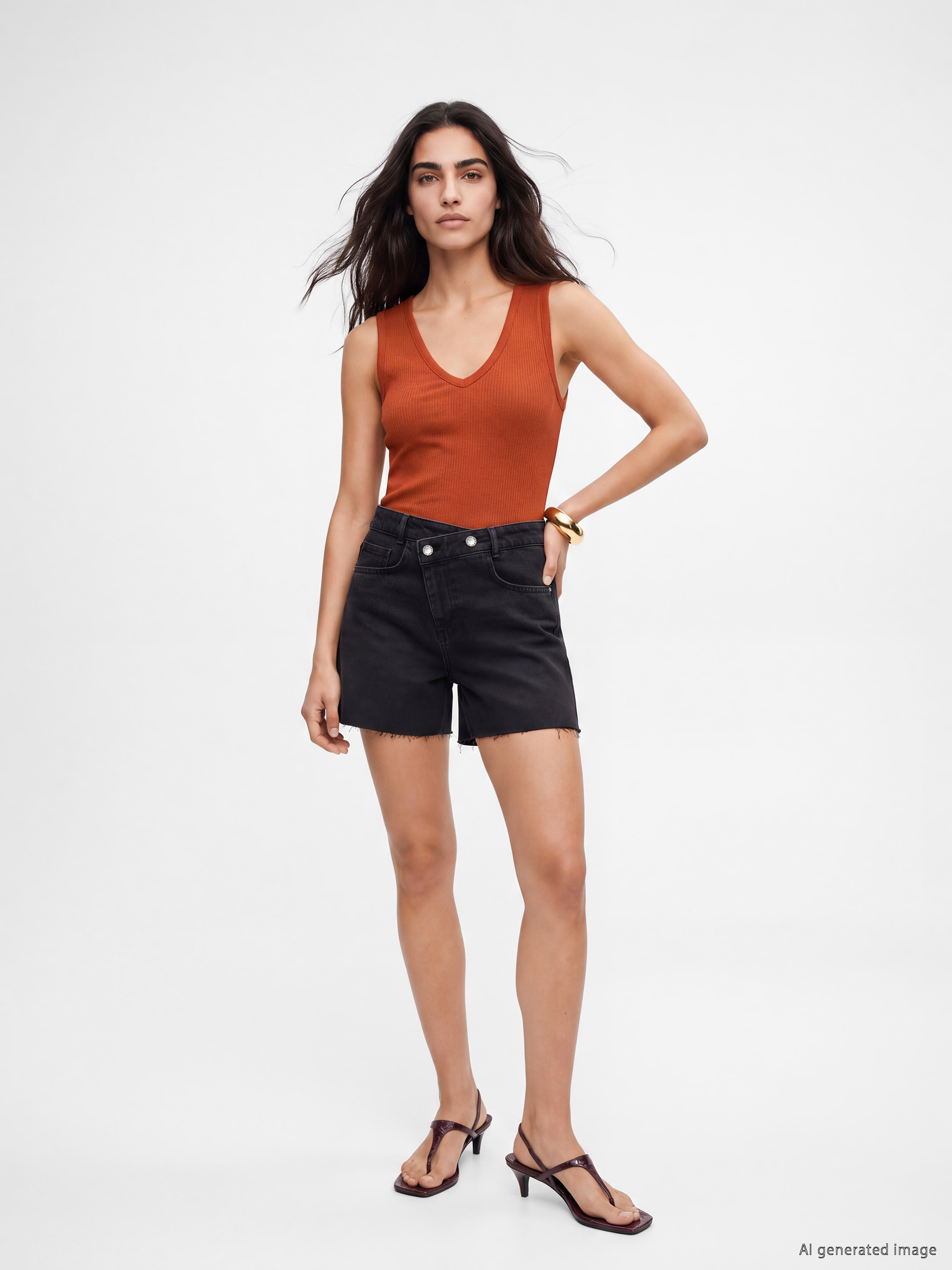 LCW Jeans Regular Fit Kadın Mini Jean Şort