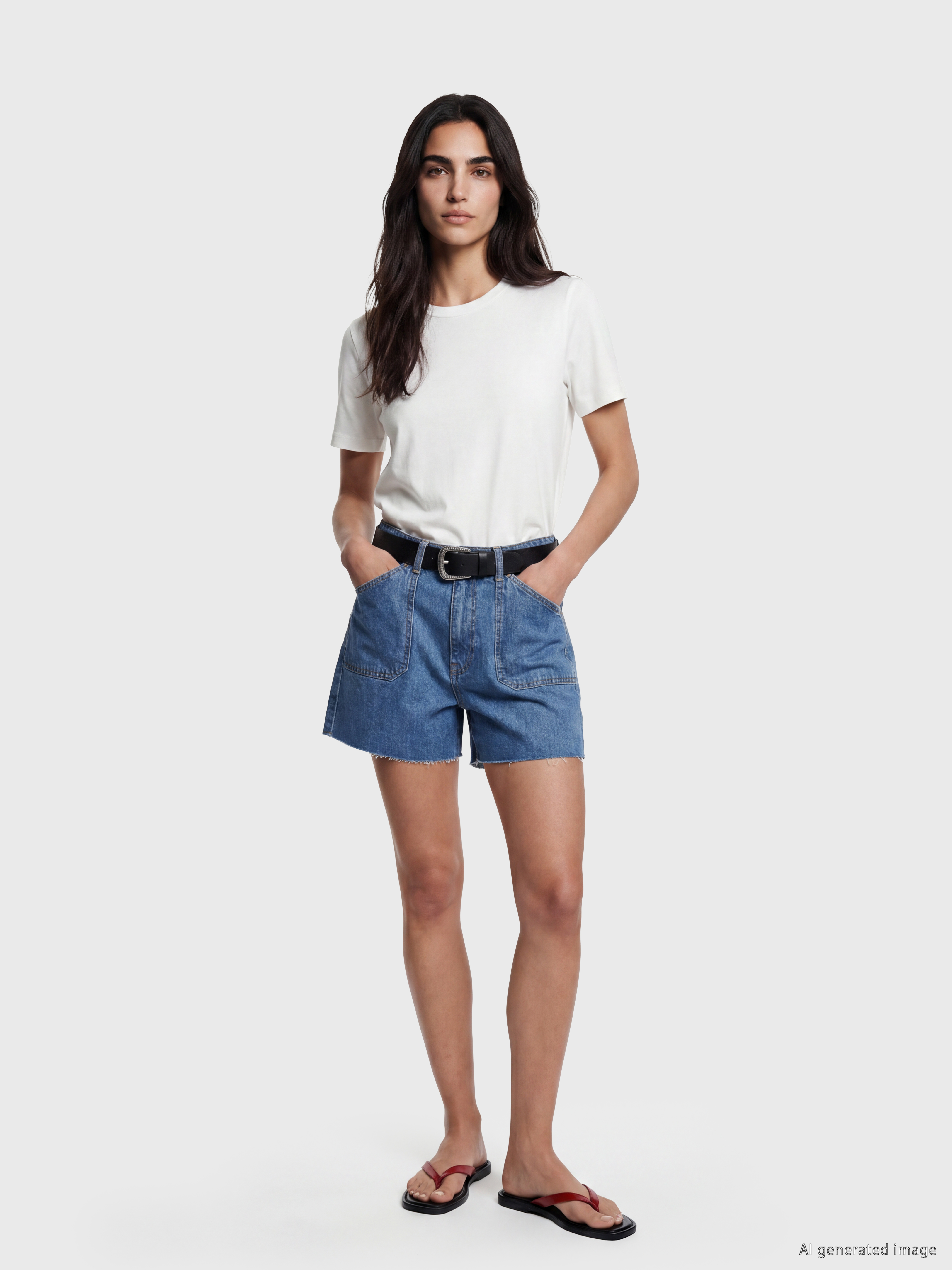 LCW Jeans Regular Fit Kadın Jean Şort