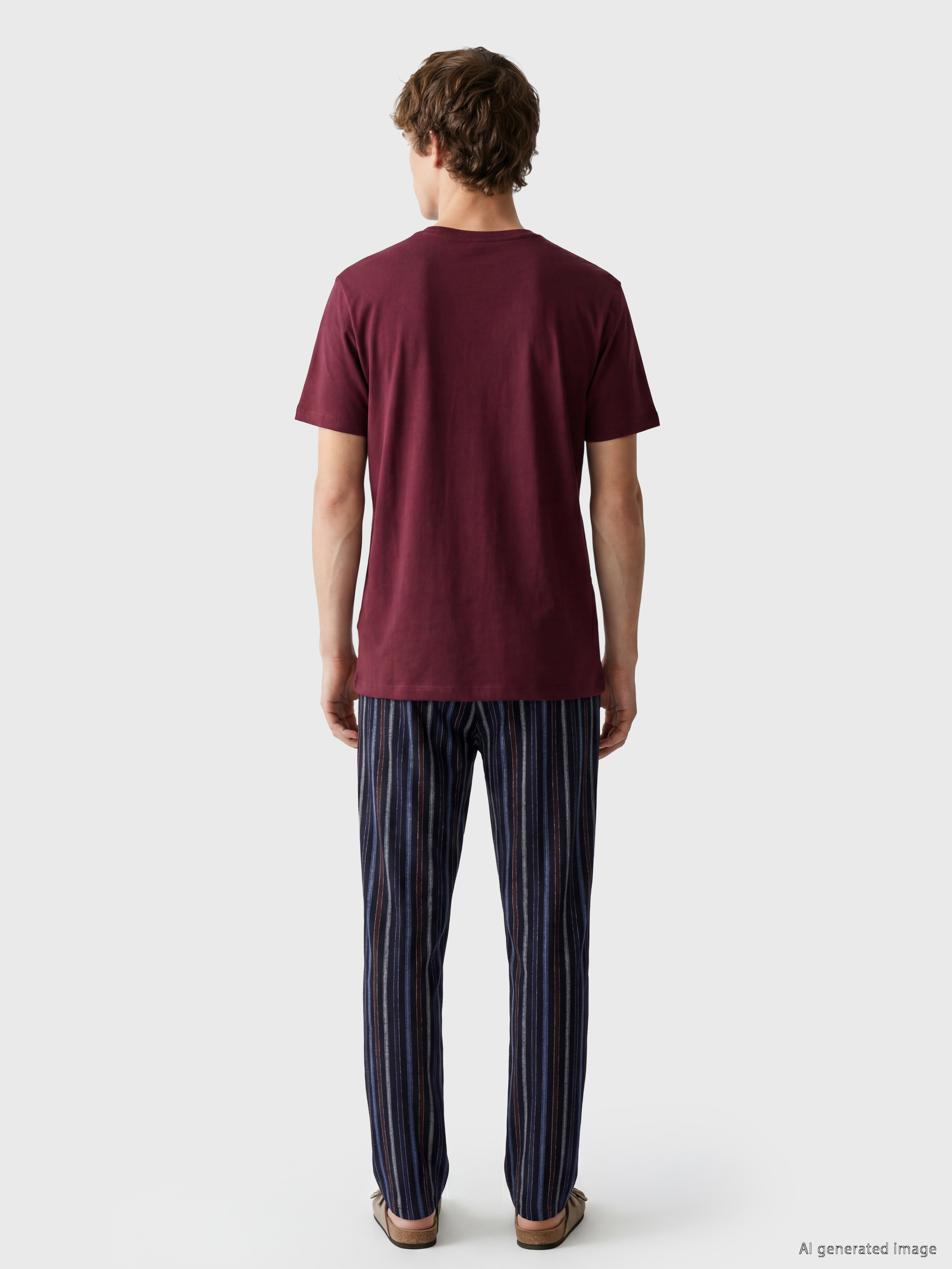 LC WAIKIKI Regular Fit Erkek Pijama Takım görsel 4