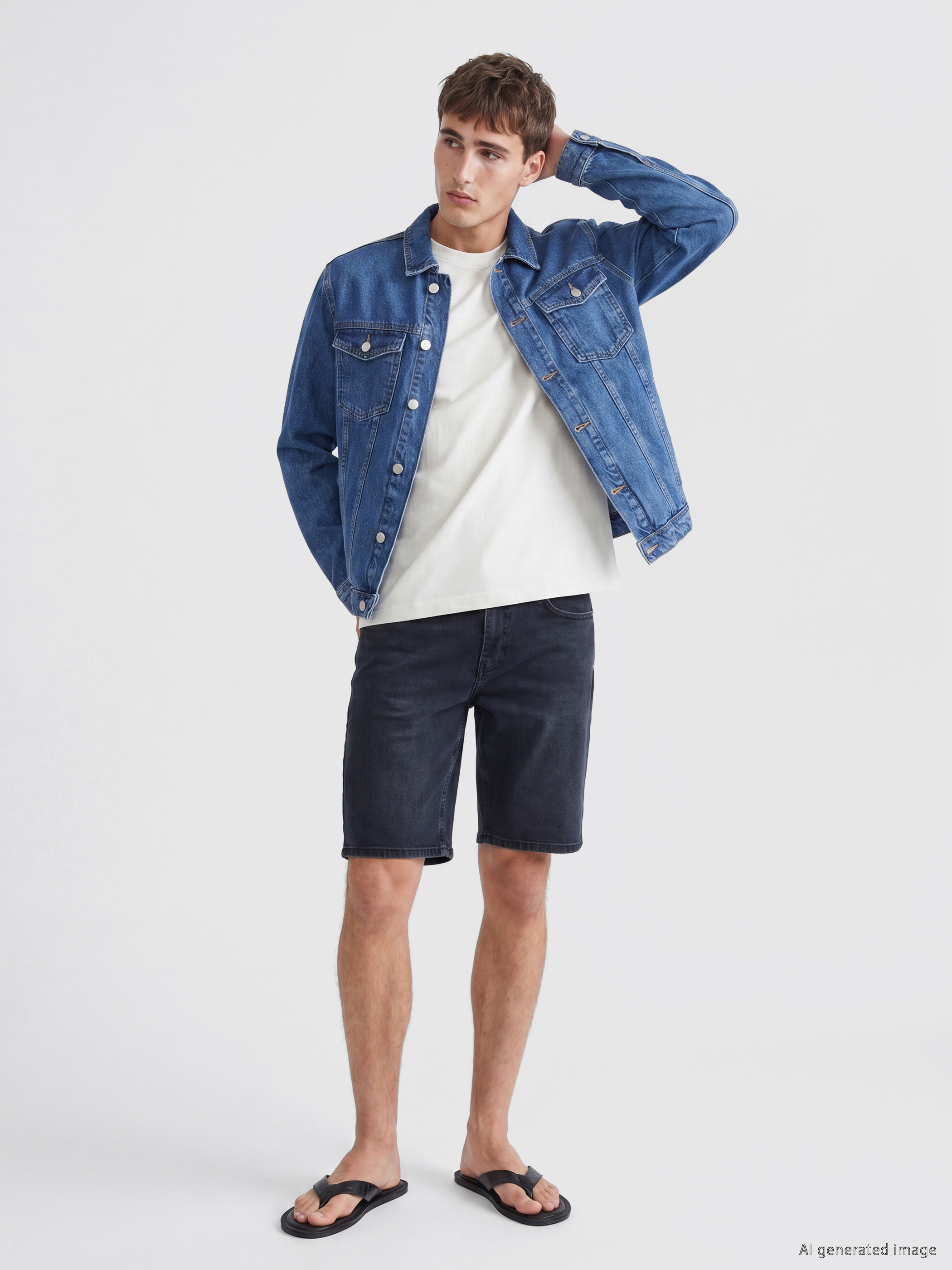 LCW Jeans Regular Fit Erkek Jean Şort