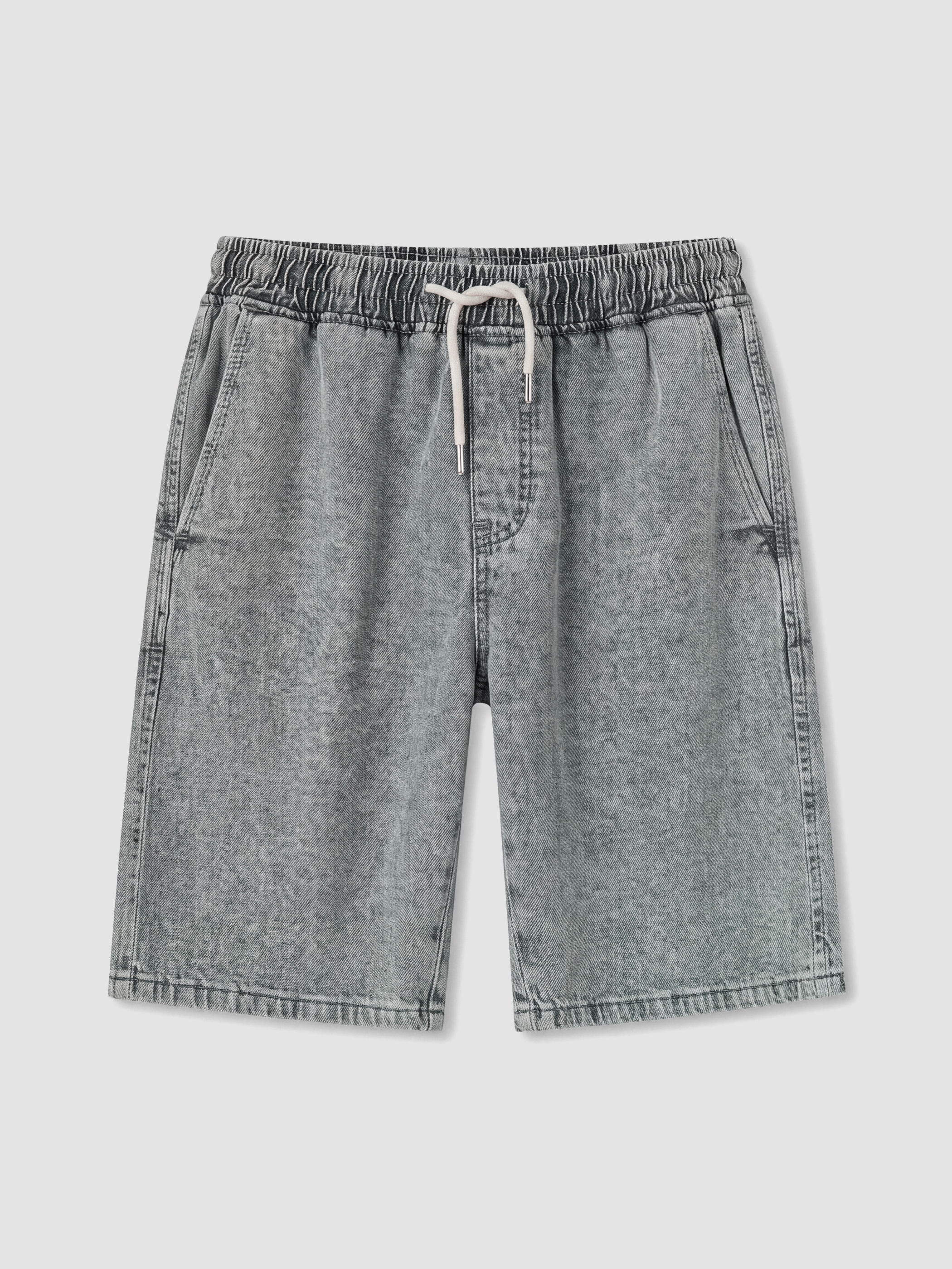 LCW Jeans Loose Fit Erkek Jean Şort görsel 5