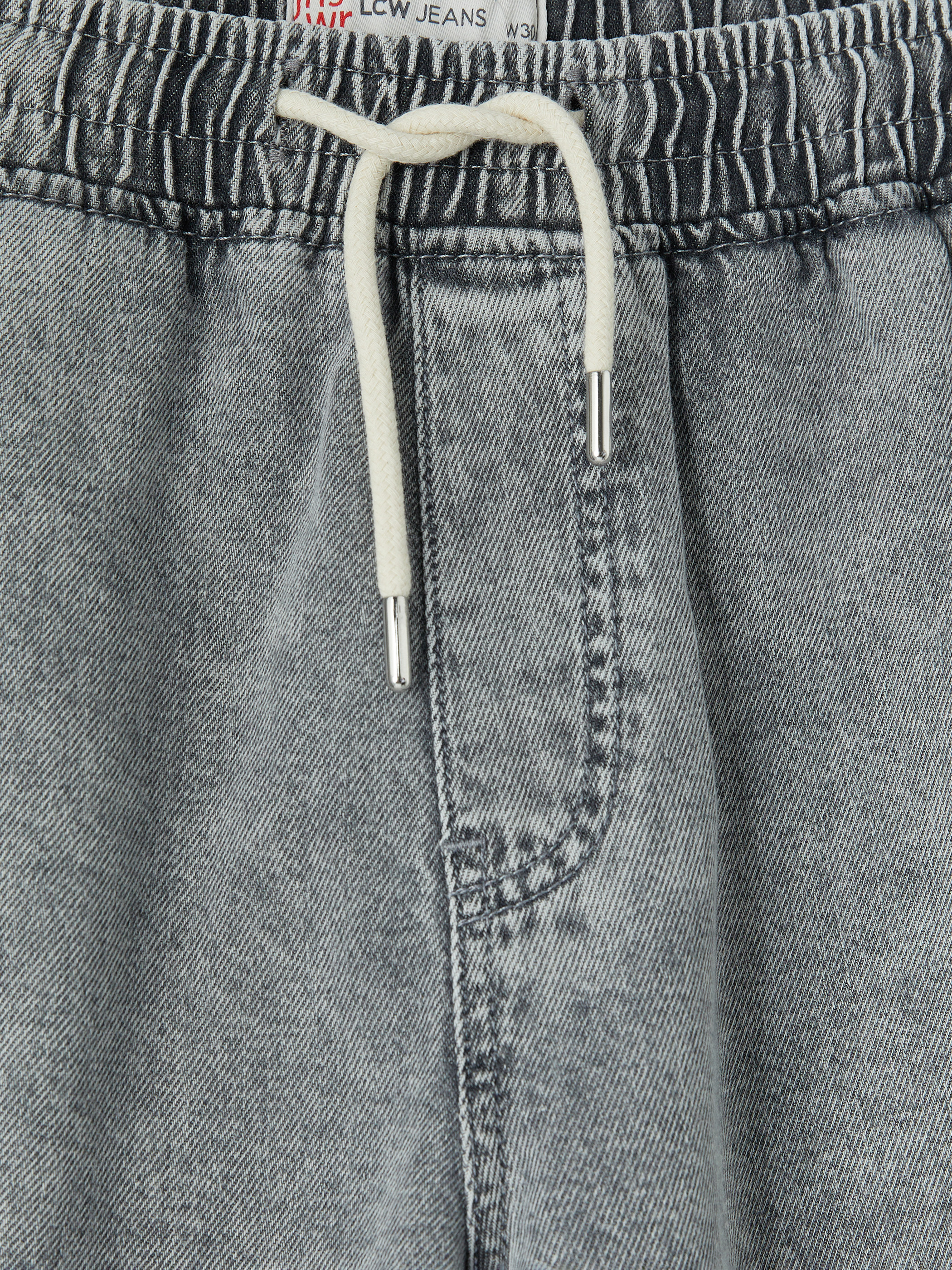 LCW Jeans Loose Fit Erkek Jean Şort görsel 6