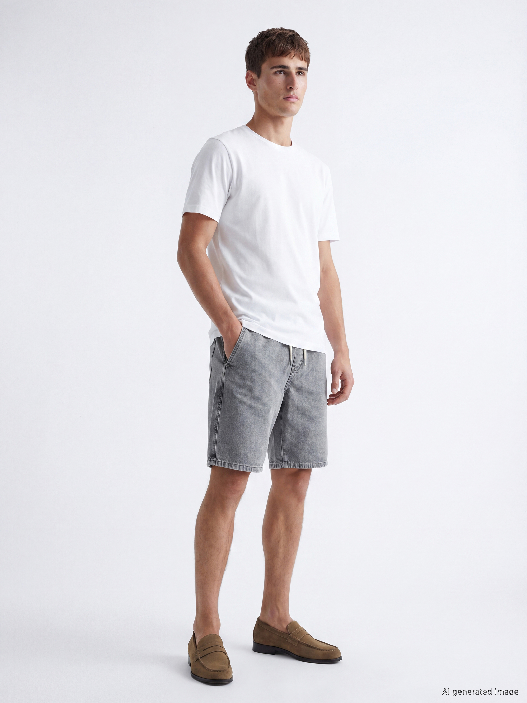 LCW Jeans Loose Fit Erkek Jean Şort