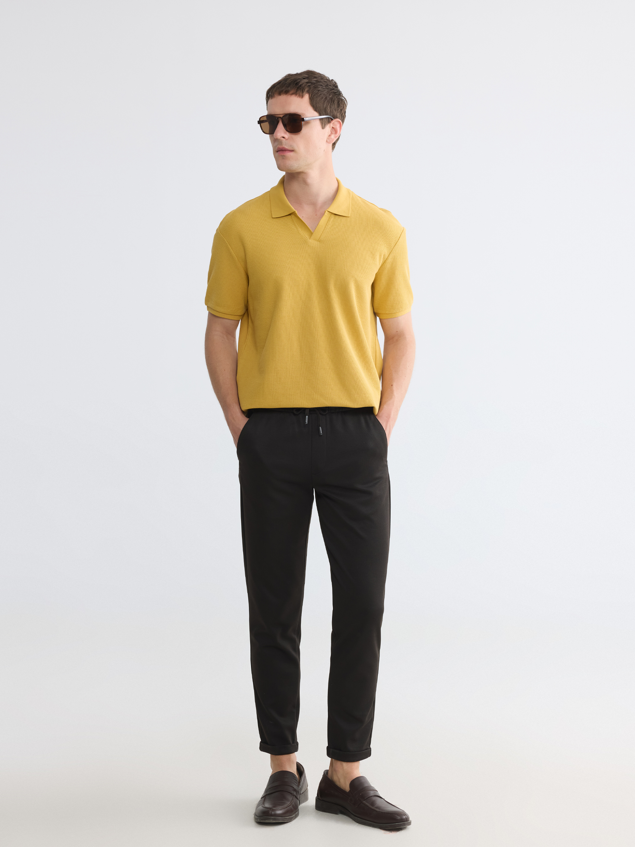 LCW Vision Polo Yaka Pike Erkek Tişört görsel 2