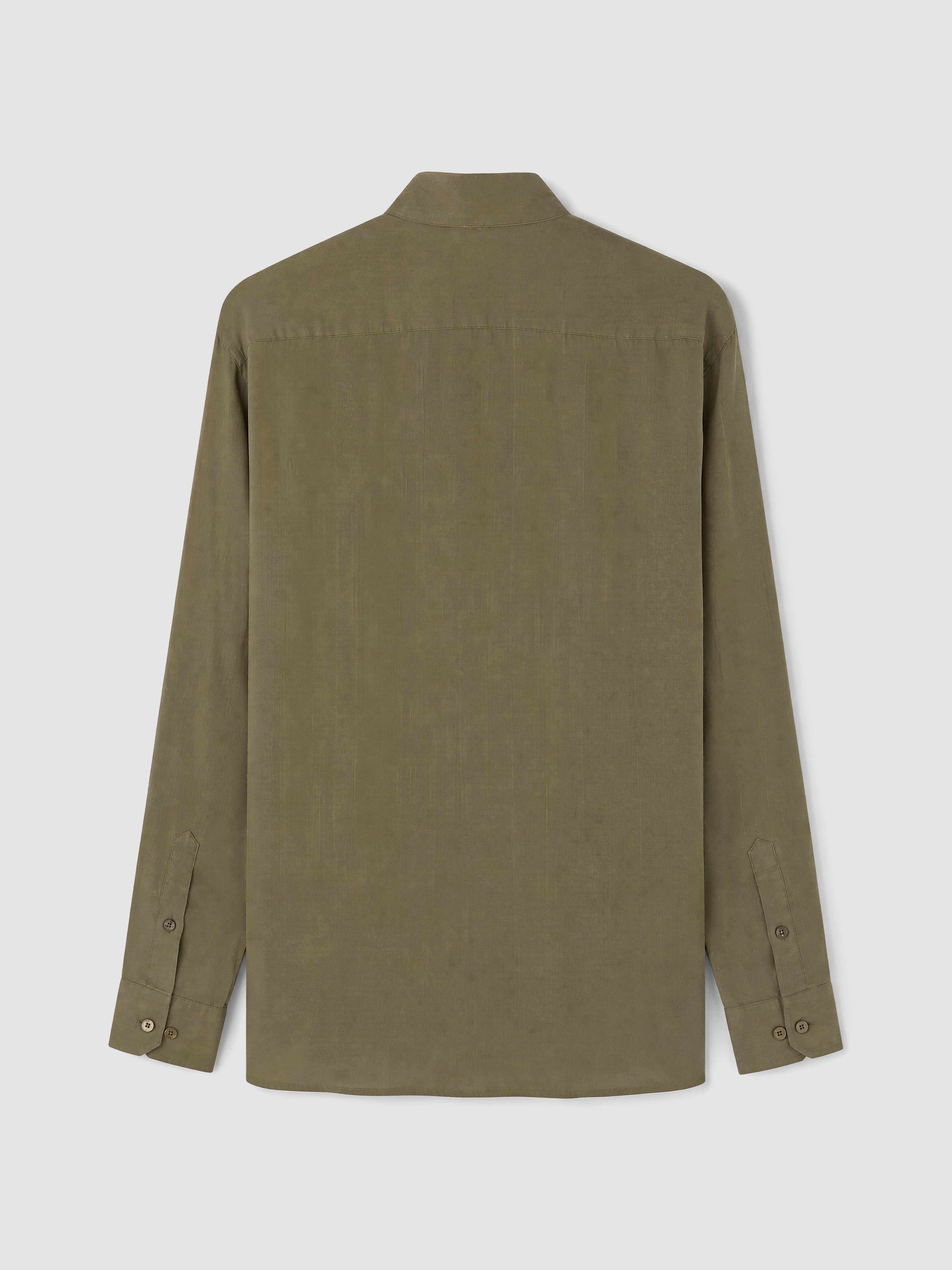 SOUTHBLUE Regular Fit %100 Keten Erkek Gömlek görsel 7
