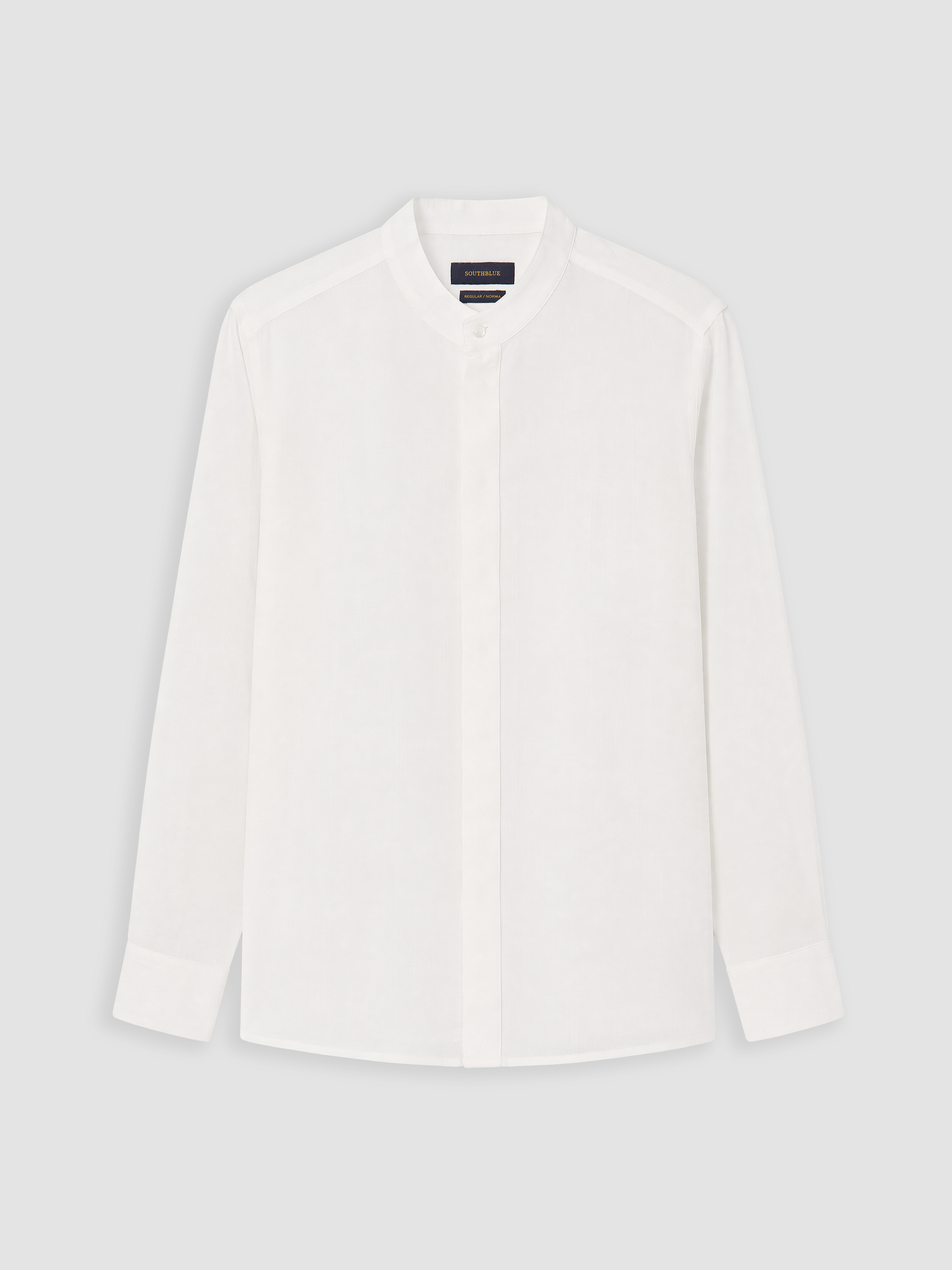 SOUTHBLUE Regular Fit %100 Keten Erkek Gömlek görsel 4