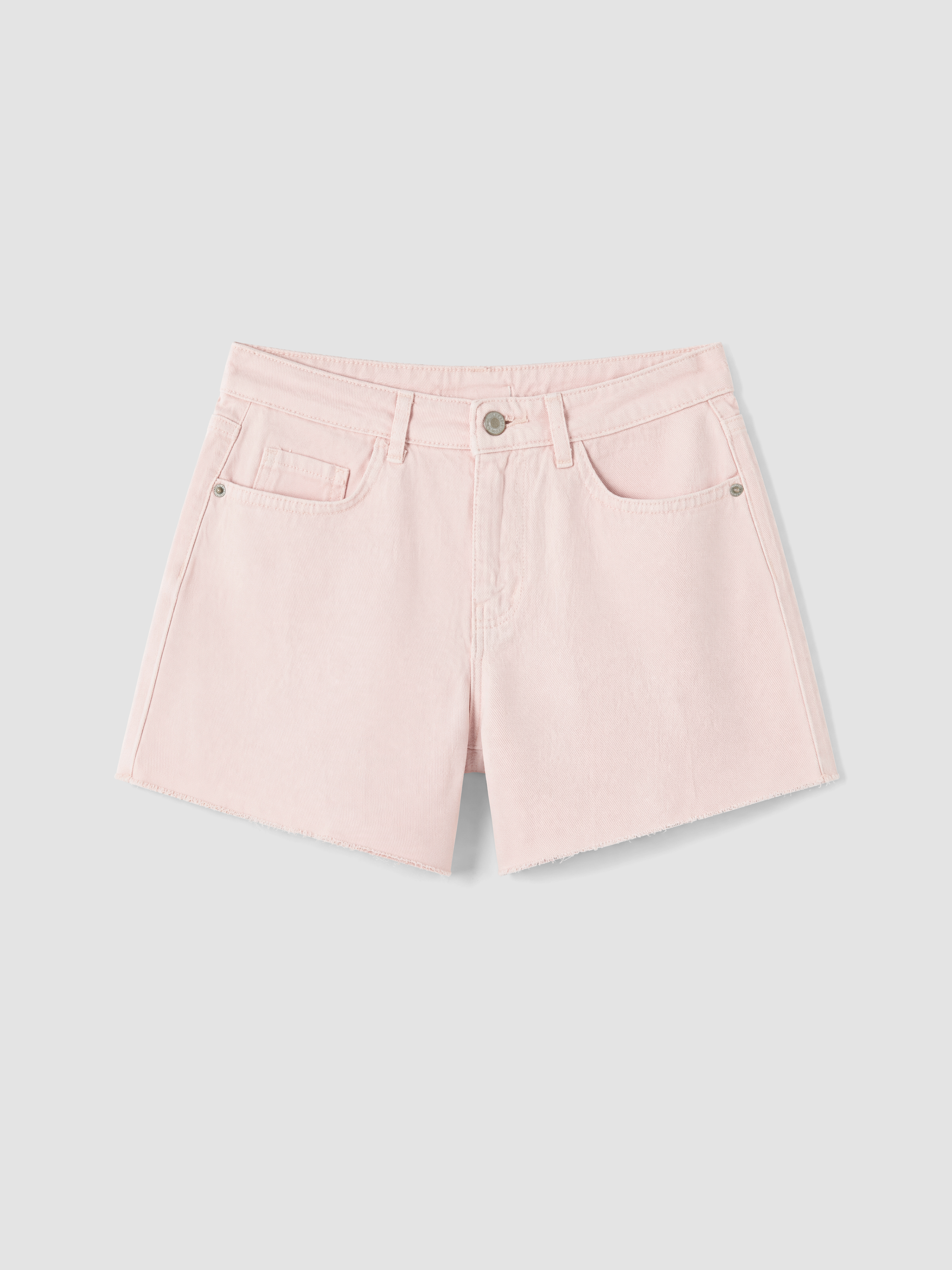 LCW Jeans Yüksek Bel Kadın Jean Şort görsel 5
