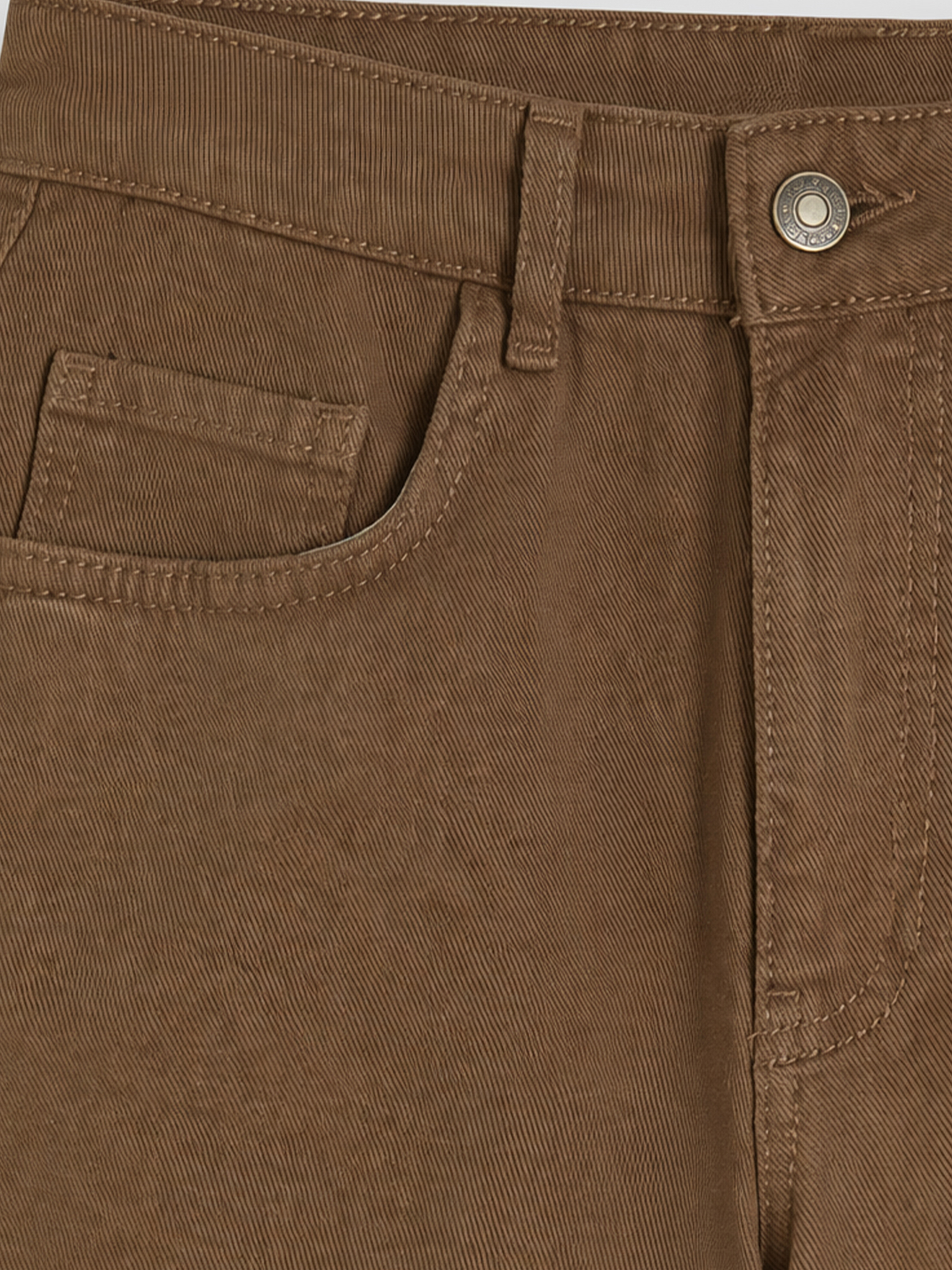 LCW Jeans Yüksek Bel Kadın Jean Şort görsel 7