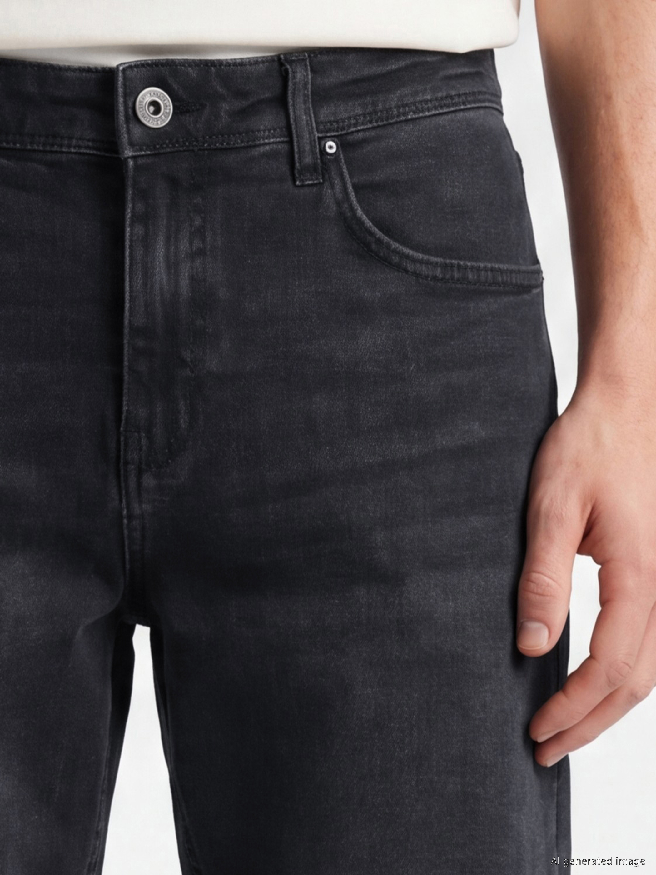 LCW Jeans Regular Fit Erkek Jean Şort görsel 3