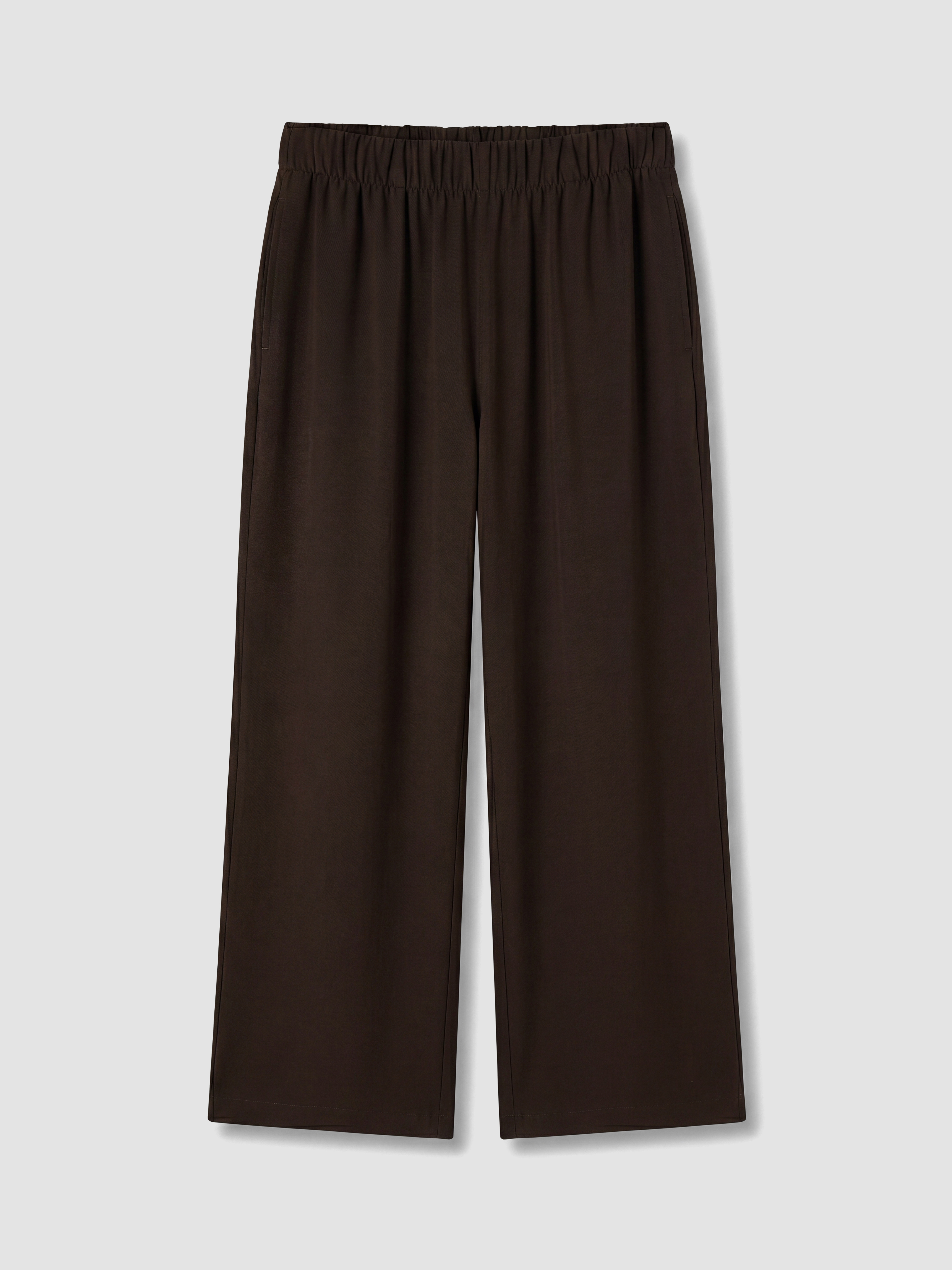 LCW EVERYDAY Beli Lastikli Geniş Paça Kadın Pantolon görsel 5