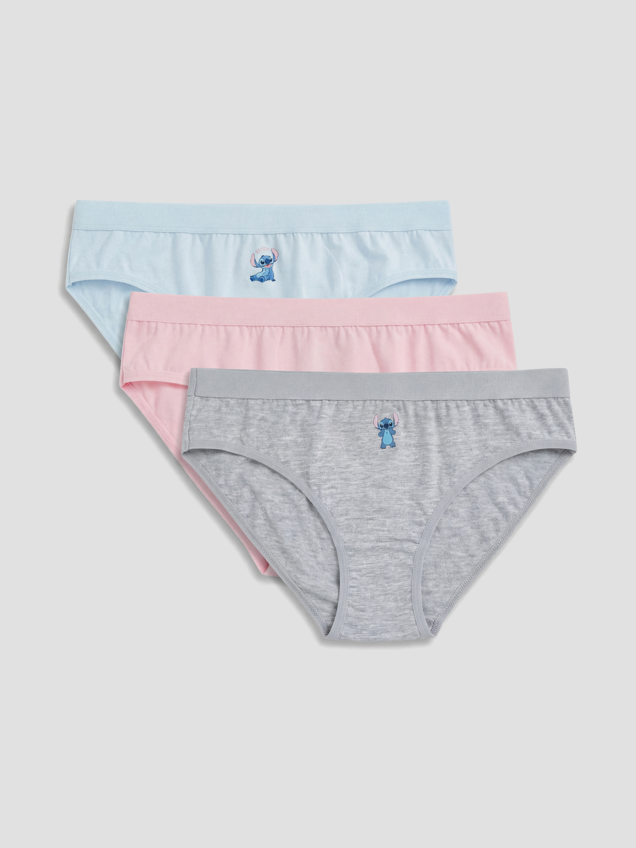 LCW Young Lilo & Stitch Baskılı Bikini Külot 3'lü görsel 6