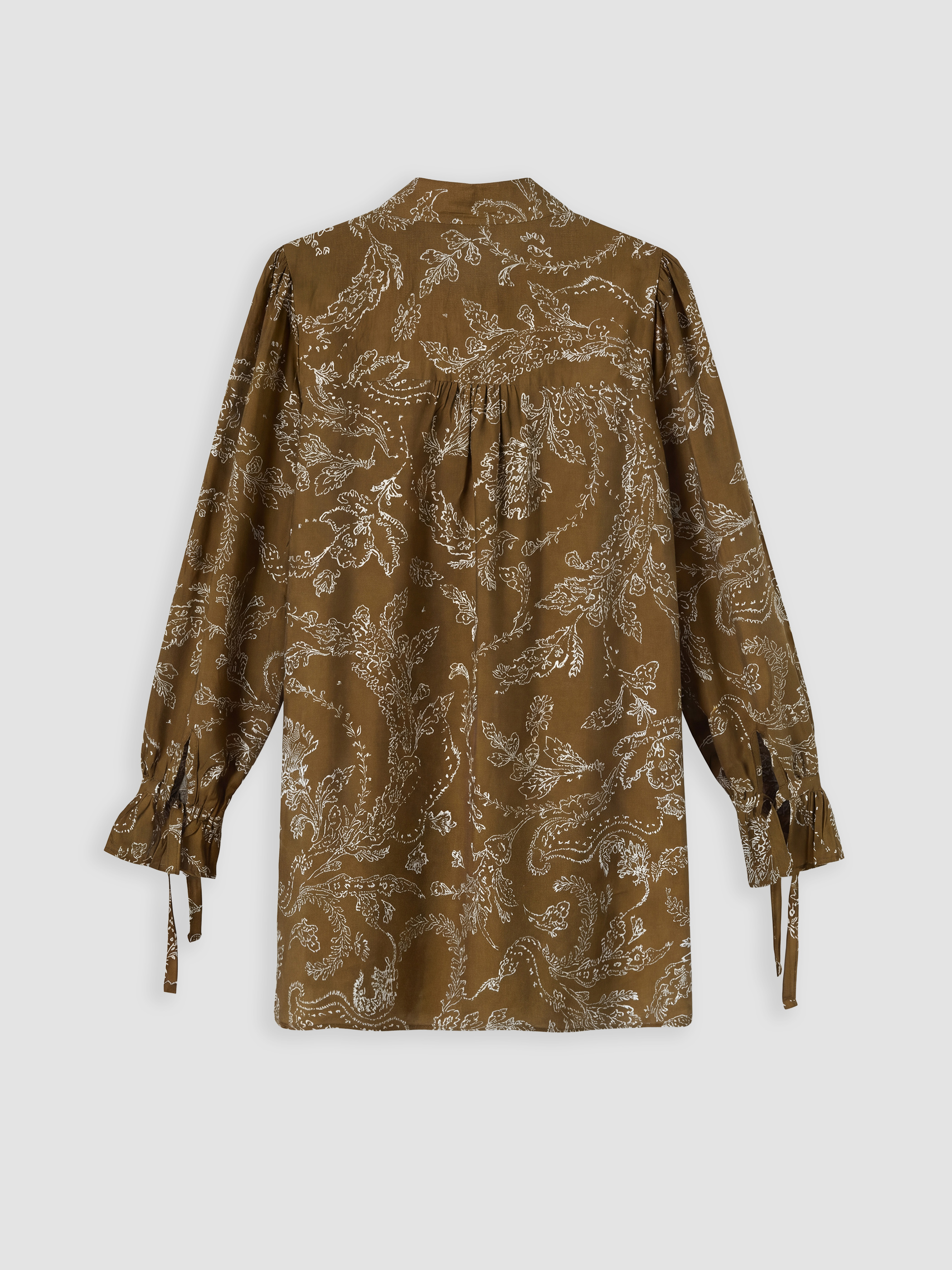 LCW EVERYDAY Desenli Oversize Kadın Gömlek Tunik görsel 5