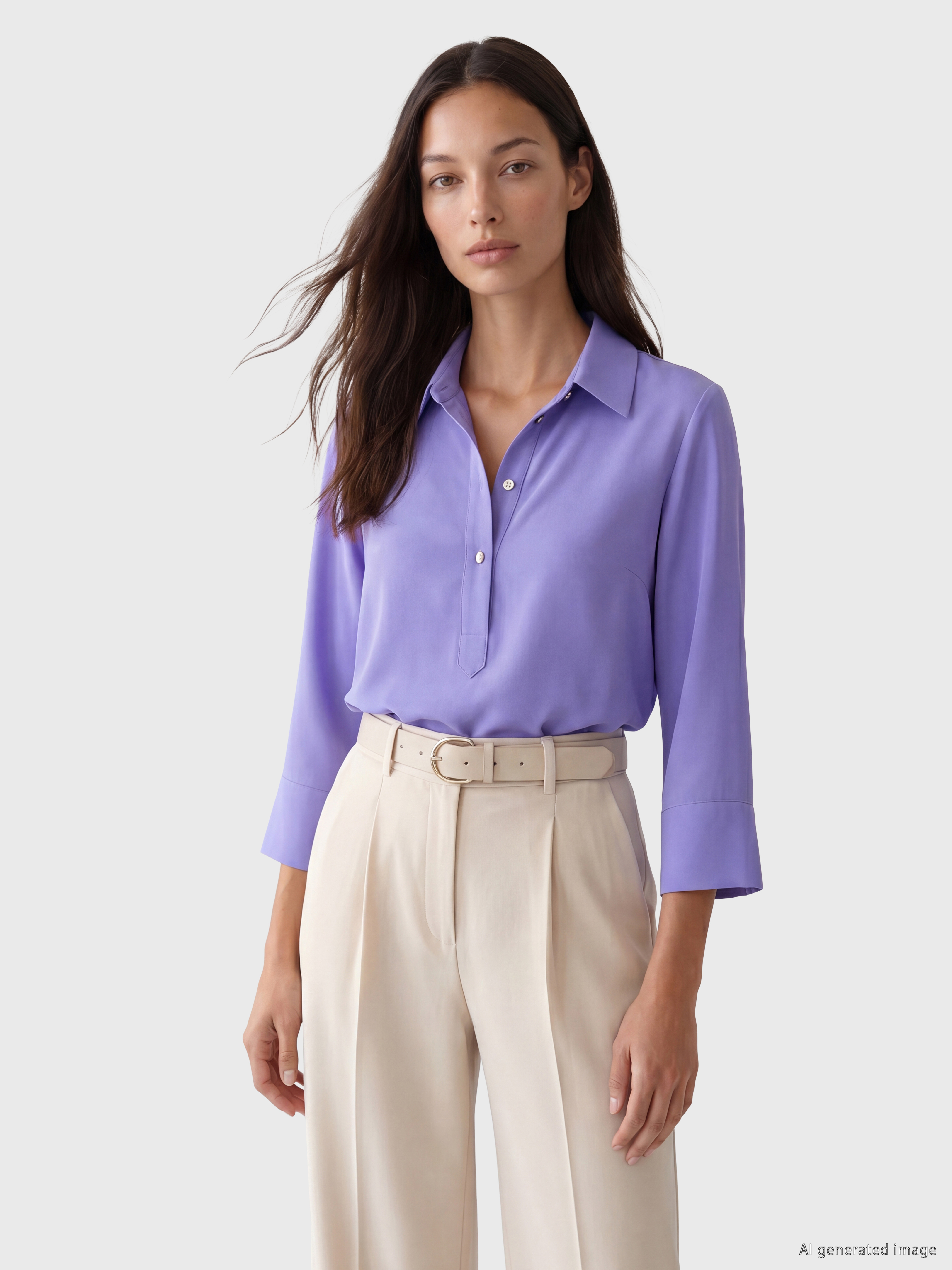 LCW EVERYDAY Polo Yaka Armürlü Kadın Tunik