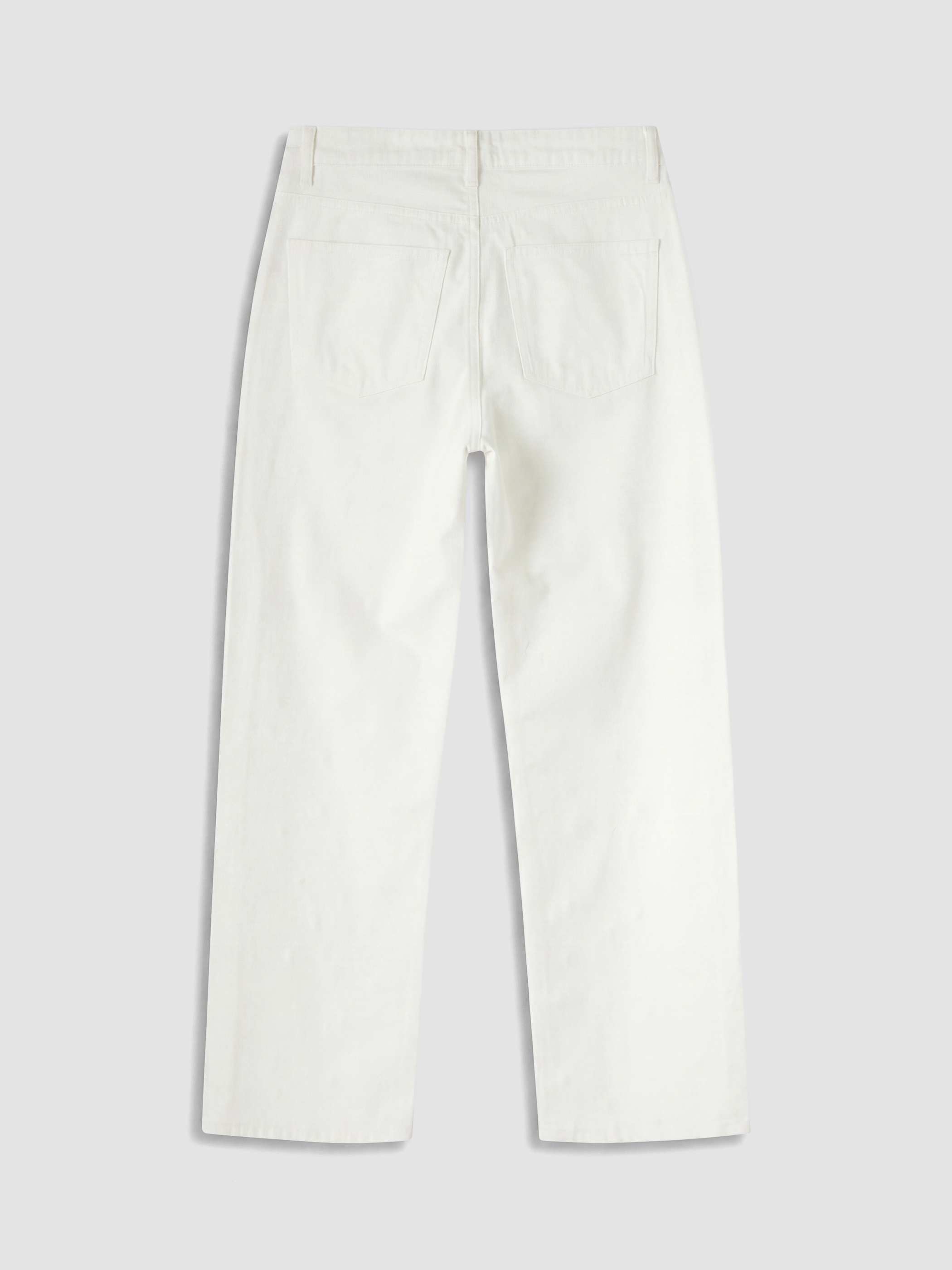 LCW Jeans Straight Fit İnci İşlemeli Kadın Jean Pantolon görsel 7