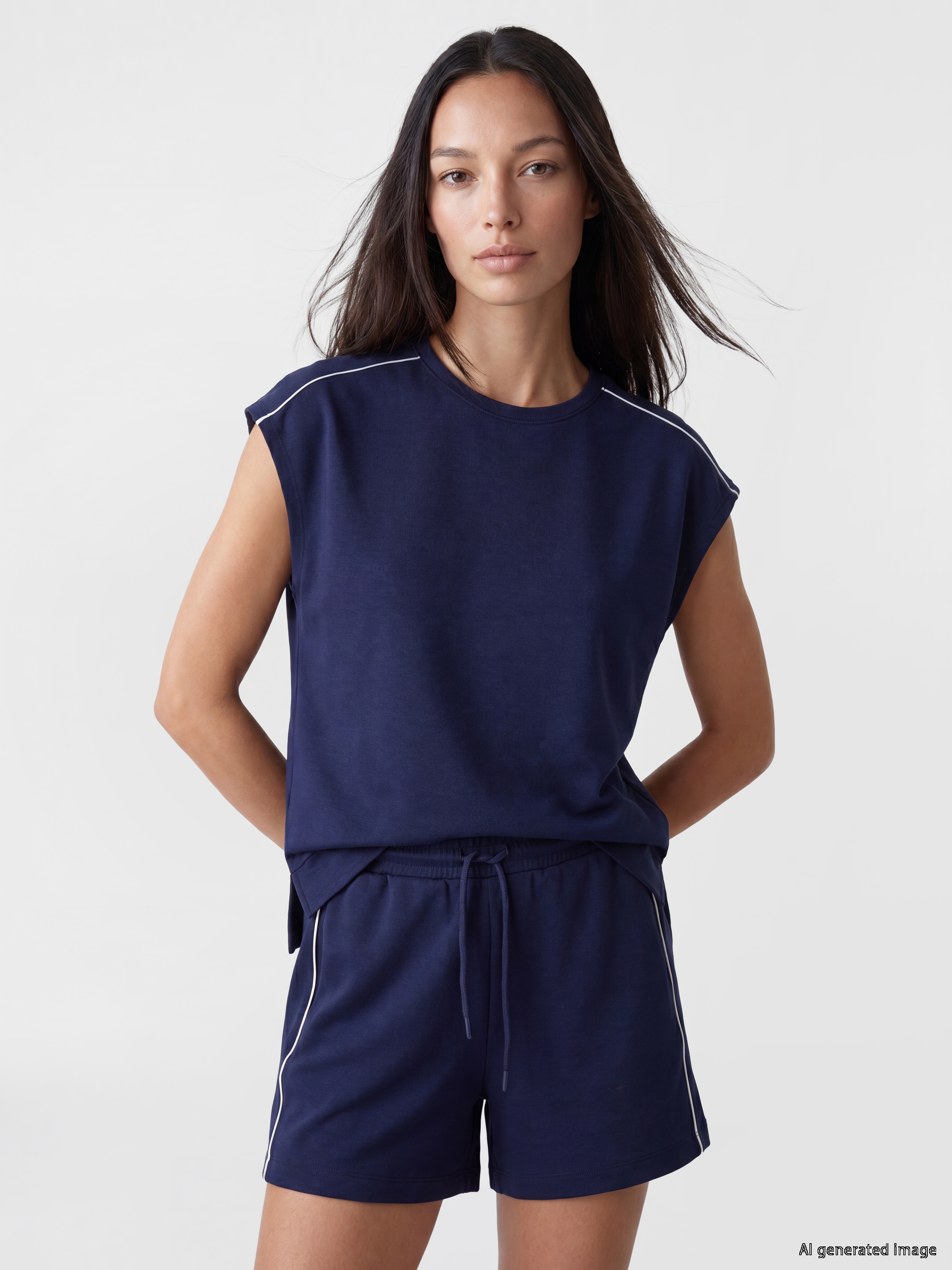 LCW EVERYDAY Oversize Soft Touch Kadın Tişört