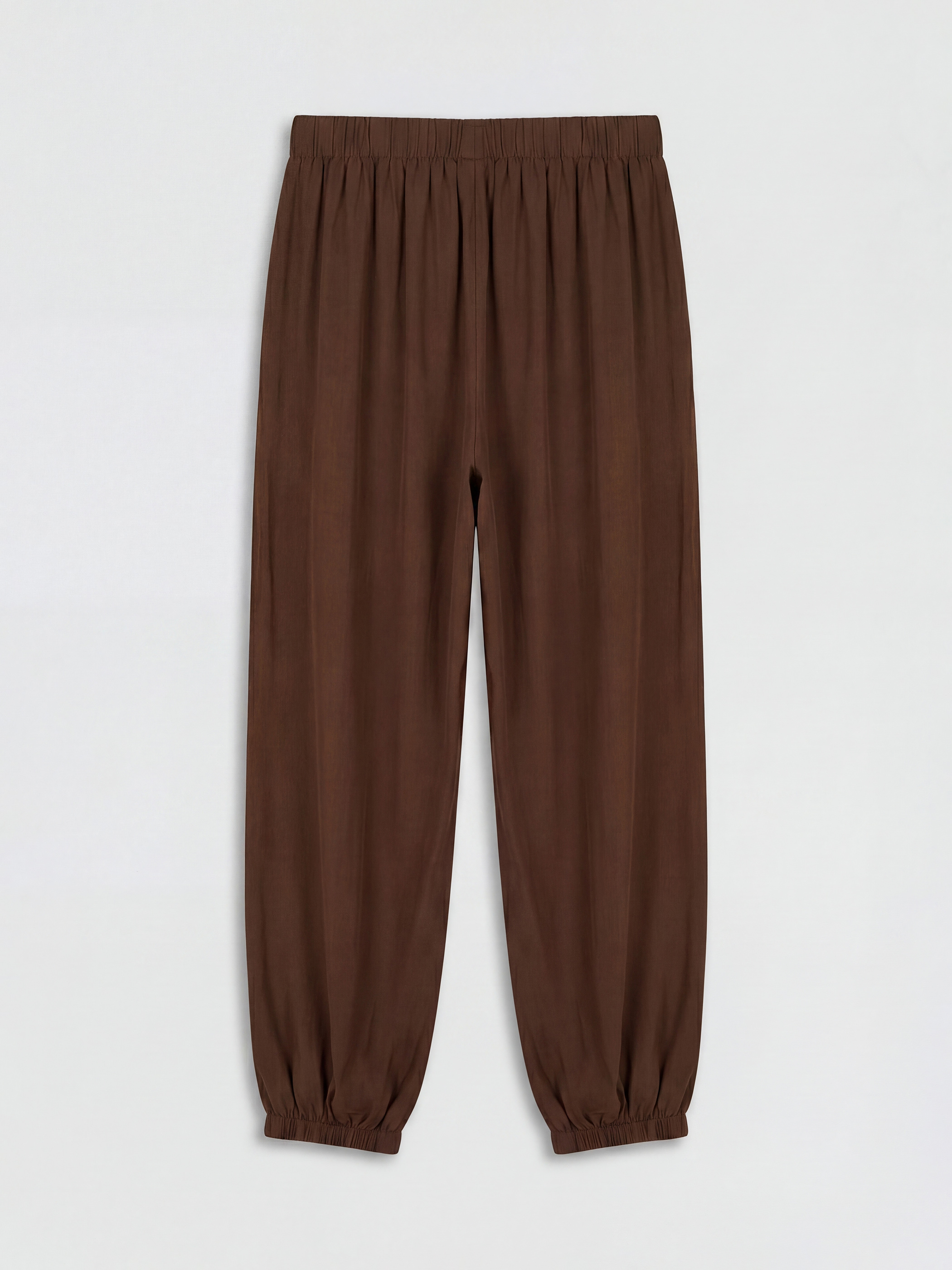 LCWAIKIKI Classic Beli Lastikli Kadın Jogger Pantolon görsel 6