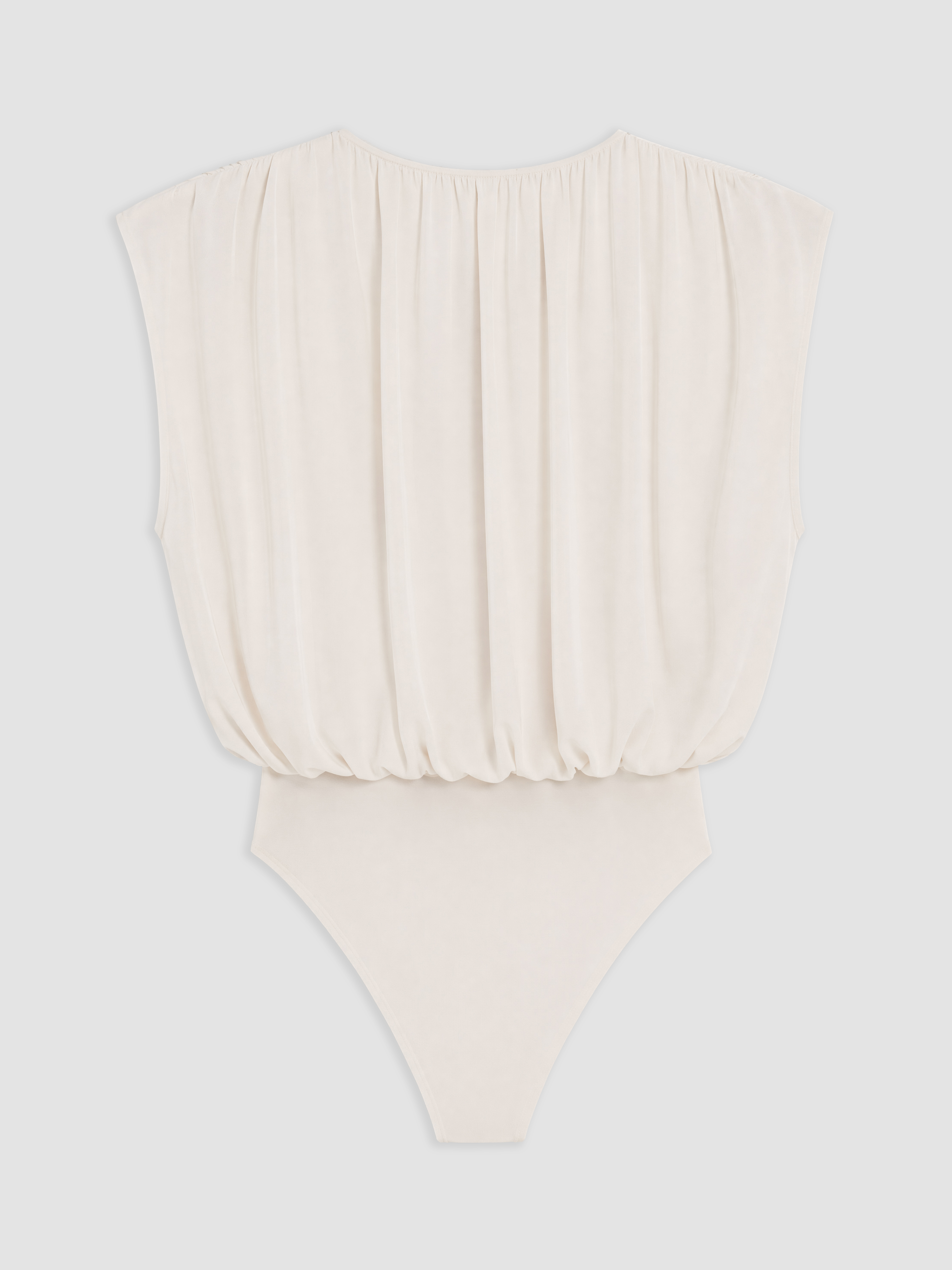LCW Vision Bisiklet Yaka Fırfırlı Kadın Bodysuit görsel 6