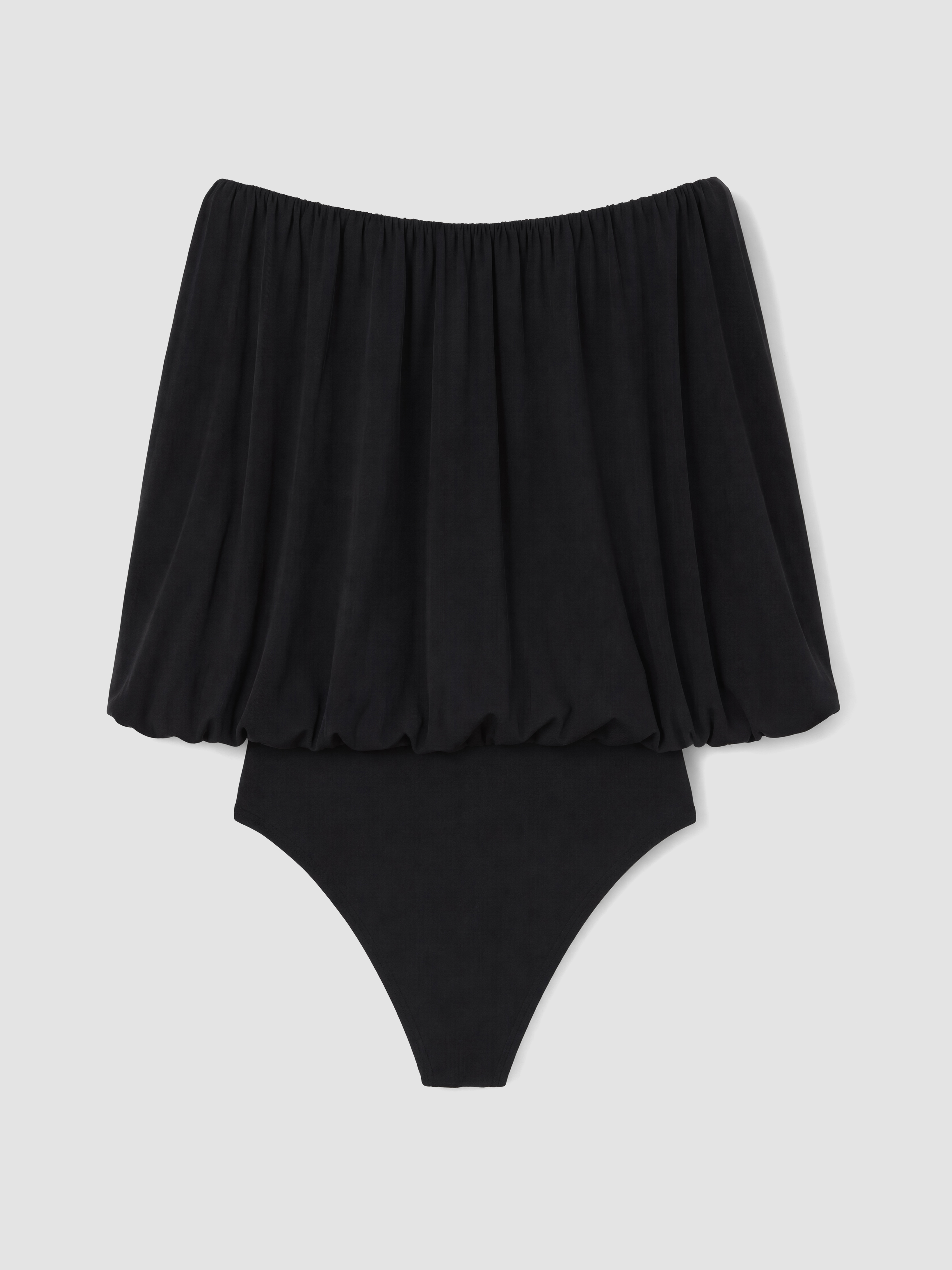 LCW Vision Bisiklet Yaka Fırfırlı Kadın Bodysuit görsel 2