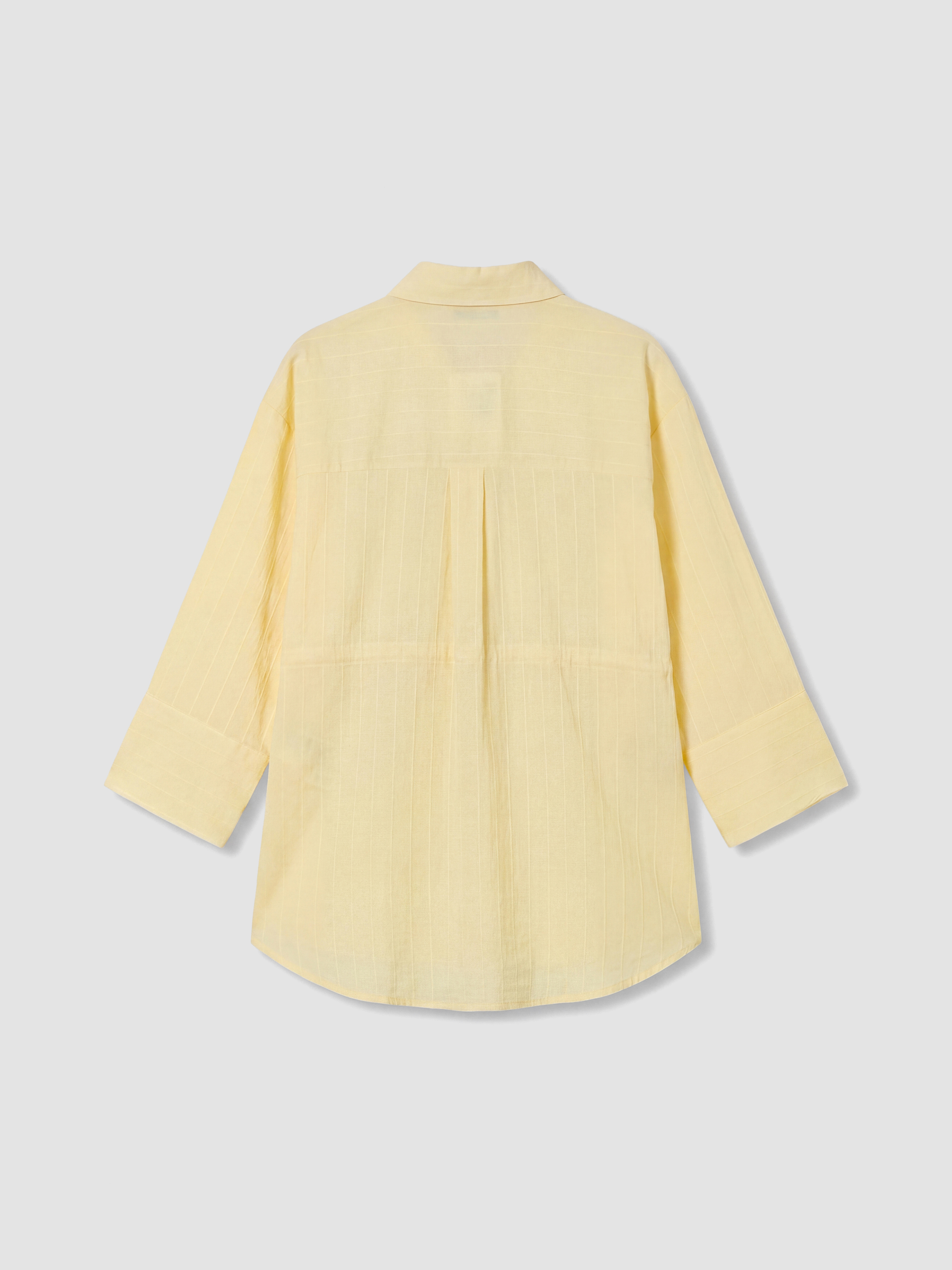 LCW EVERYDAY Dokulu Oversize Armürlü Kadın Gömlek görsel 7