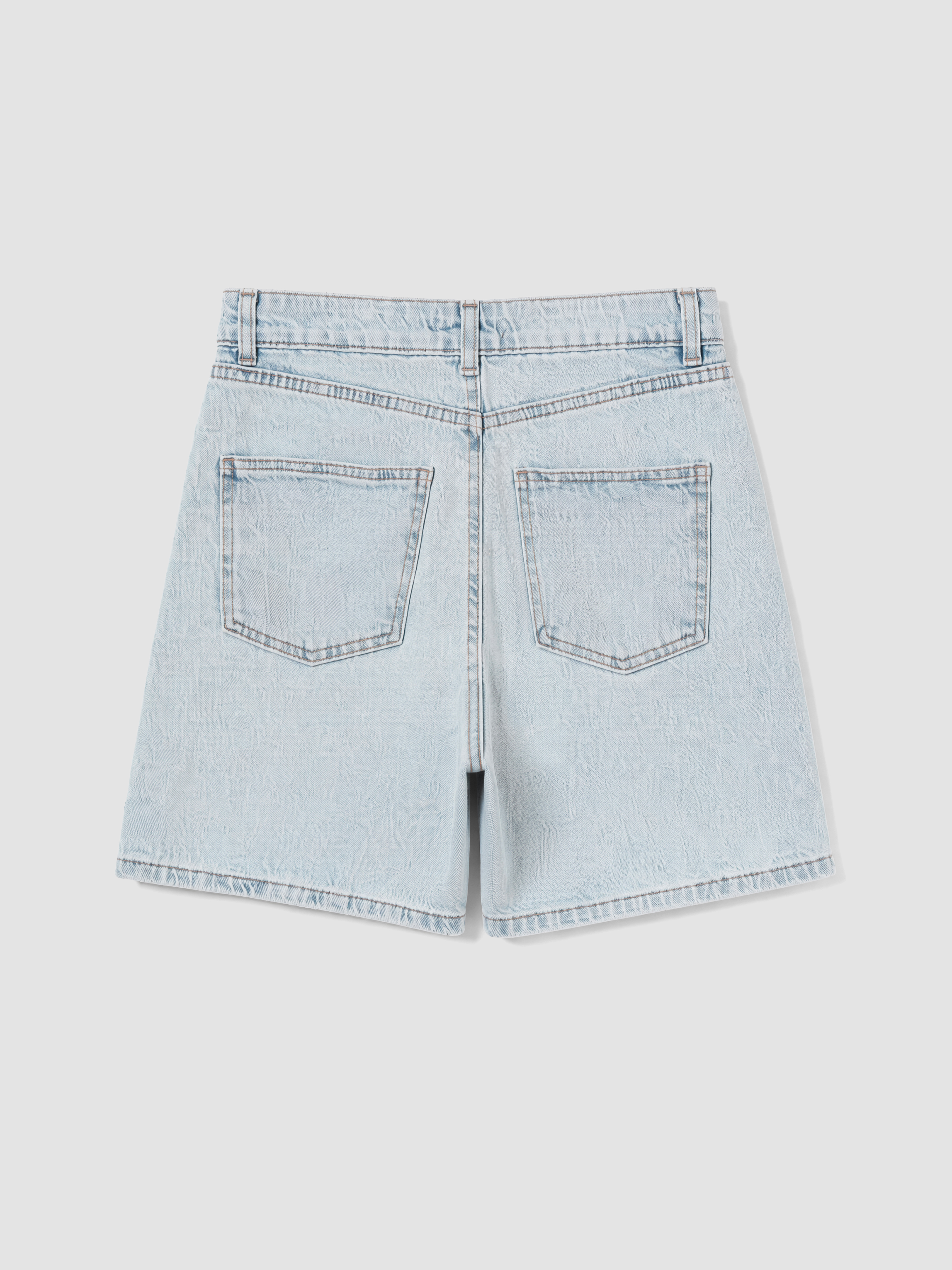 LCW Comfort Regular Fit Kadın Jean Şort görsel 6