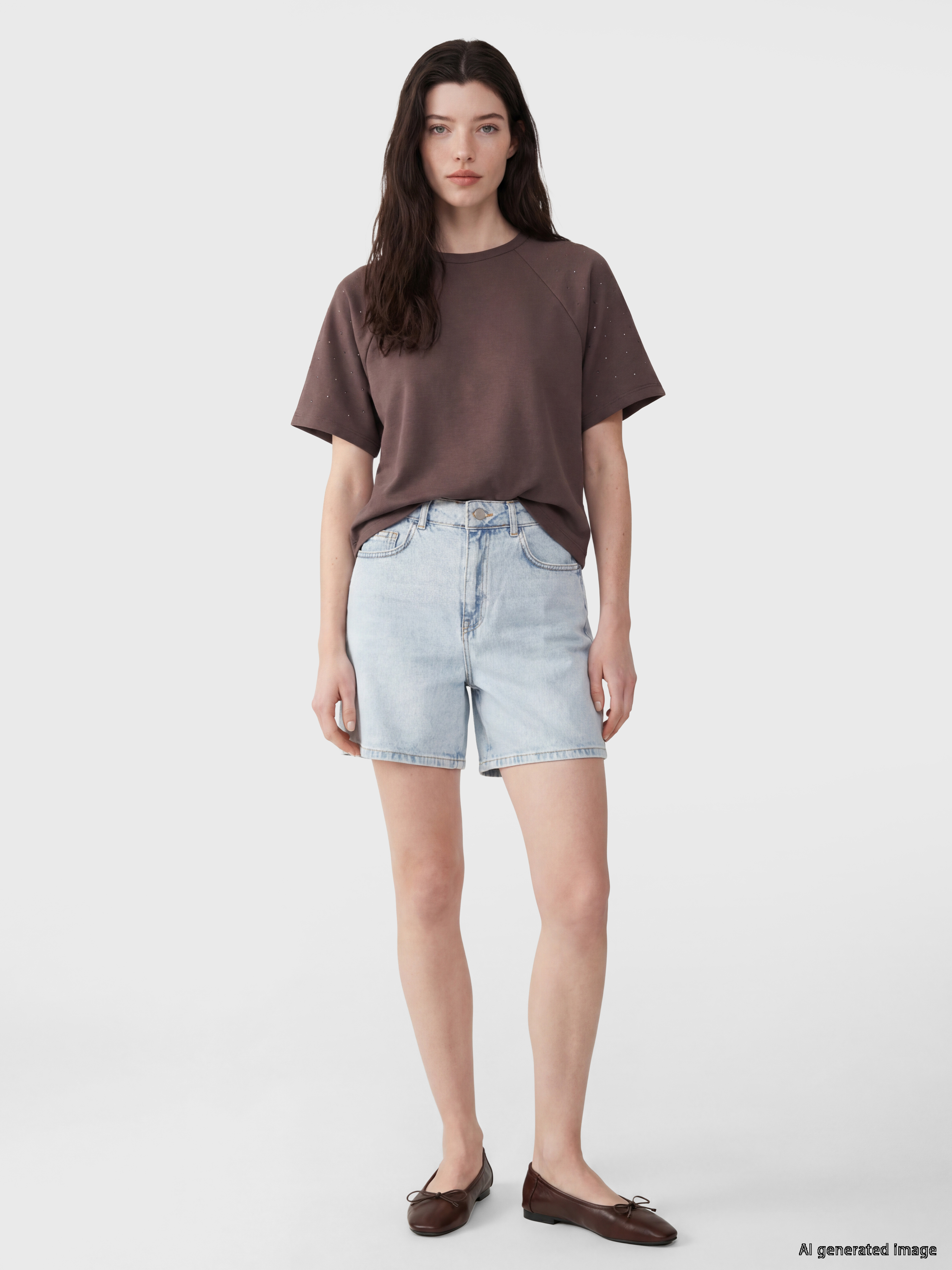 LCW Comfort Regular Fit Kadın Jean Şort