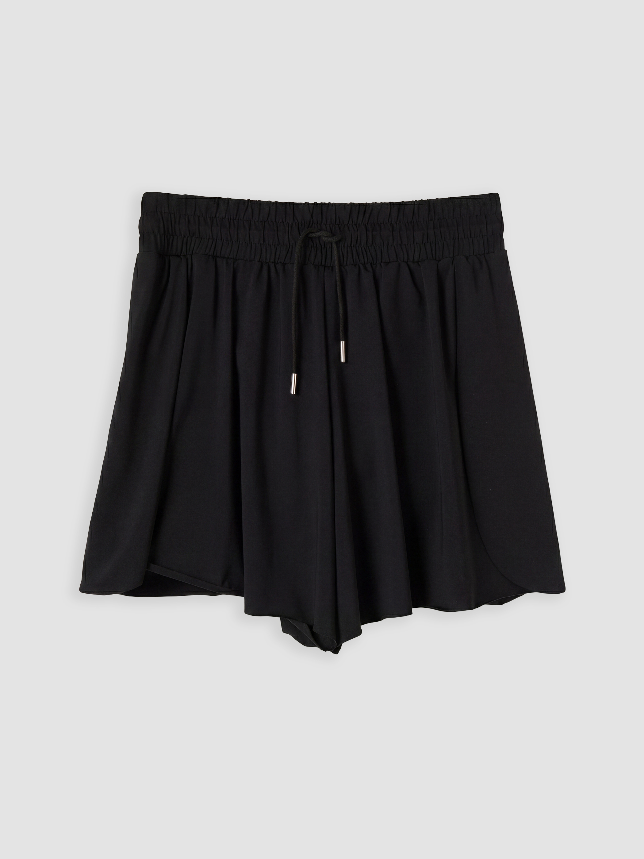 XSIDE Beli Lastikli Geniş Paça Kadın Şort görsel 5