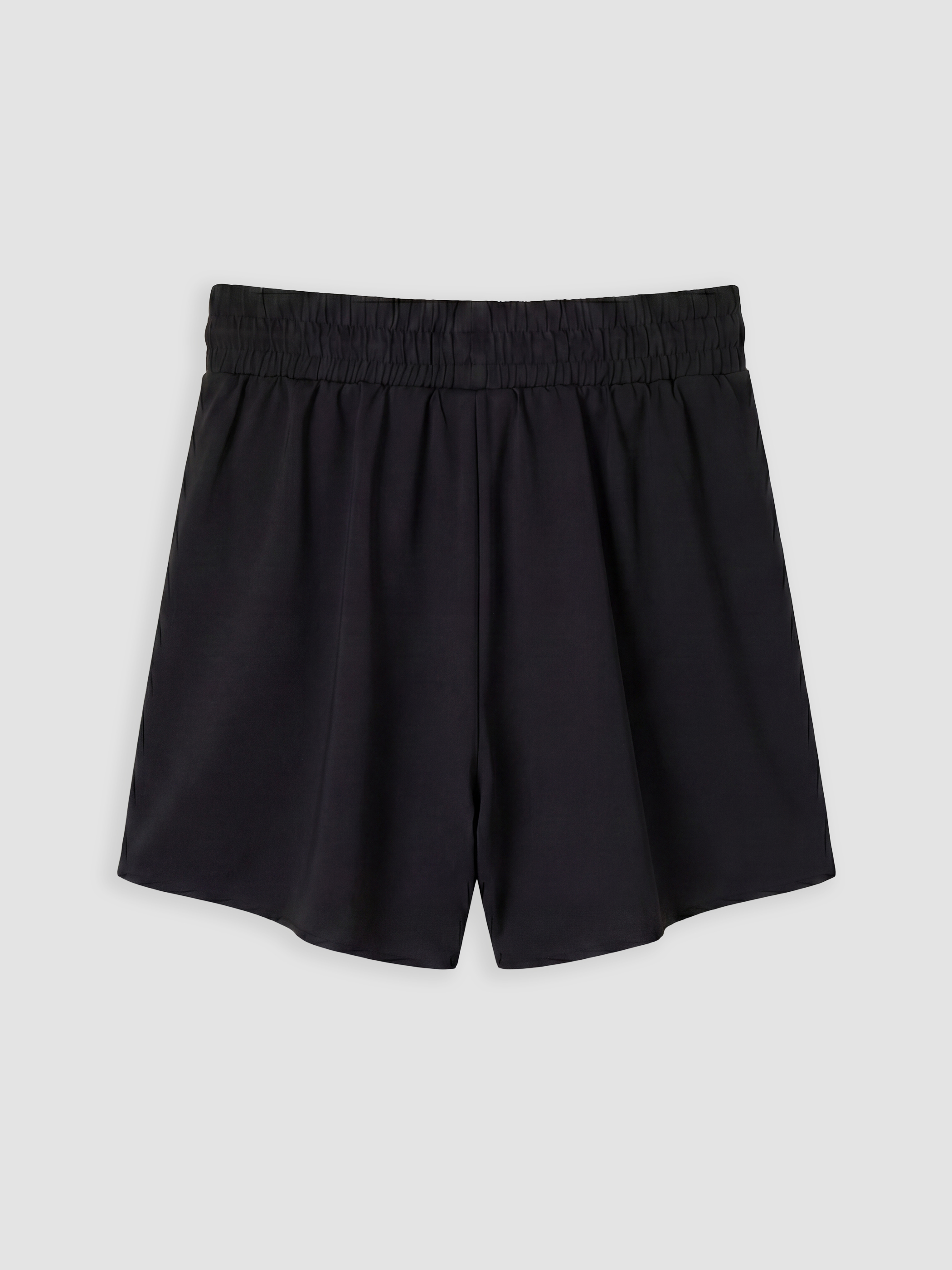 XSIDE Beli Lastikli Geniş Paça Kadın Şort görsel 6