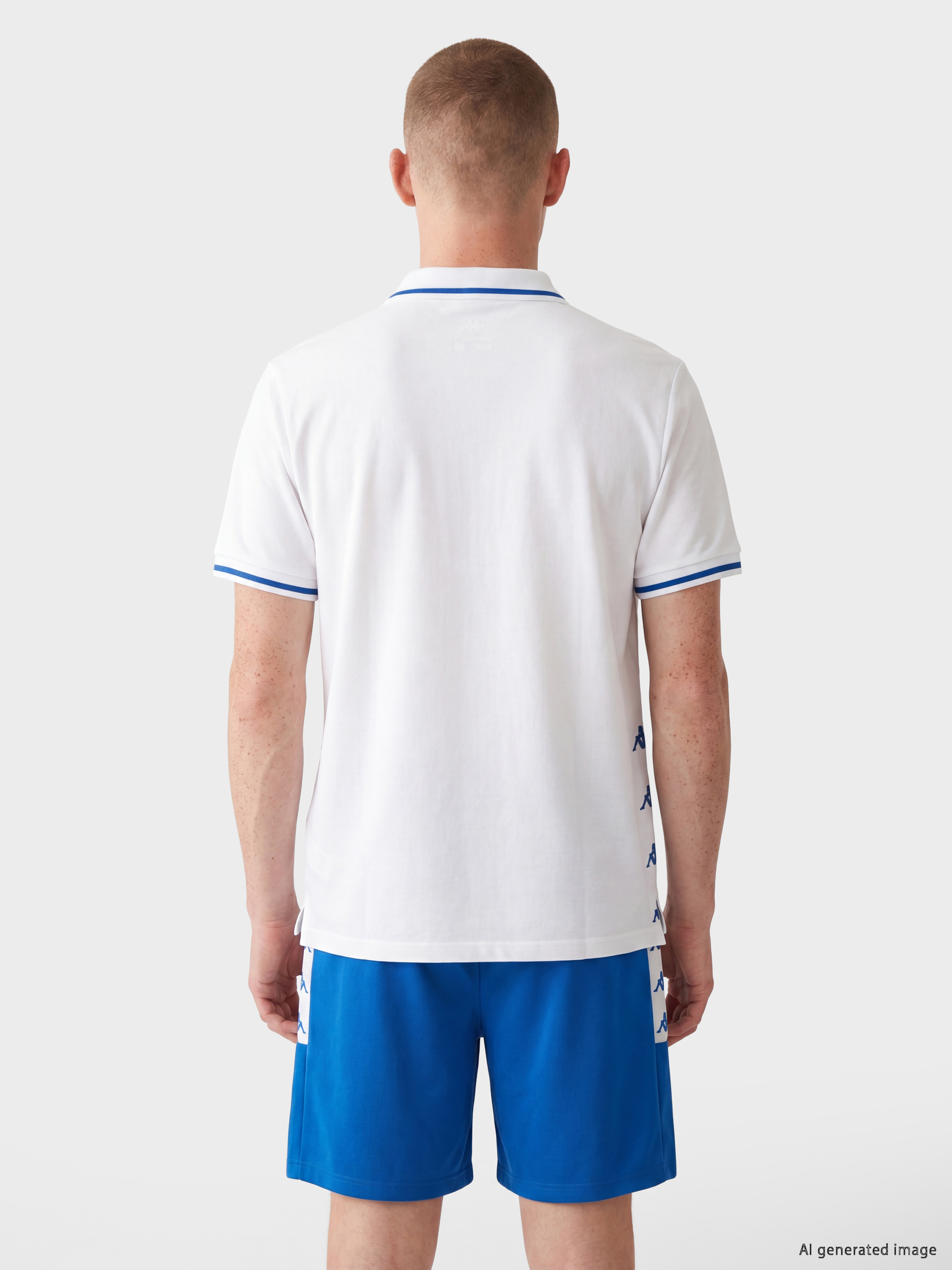 Kappa LC WAIKIKI Polo Yaka Pike Unisex Tişört görsel 5