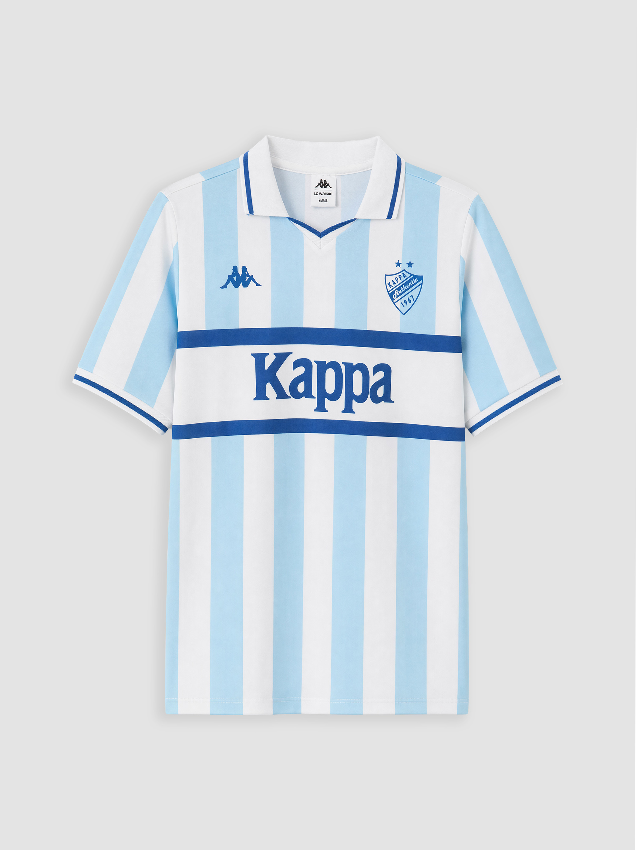 Kappa LC WAIKIKI Polo Yaka Baskılı Unisex Spor Tişört görsel 6