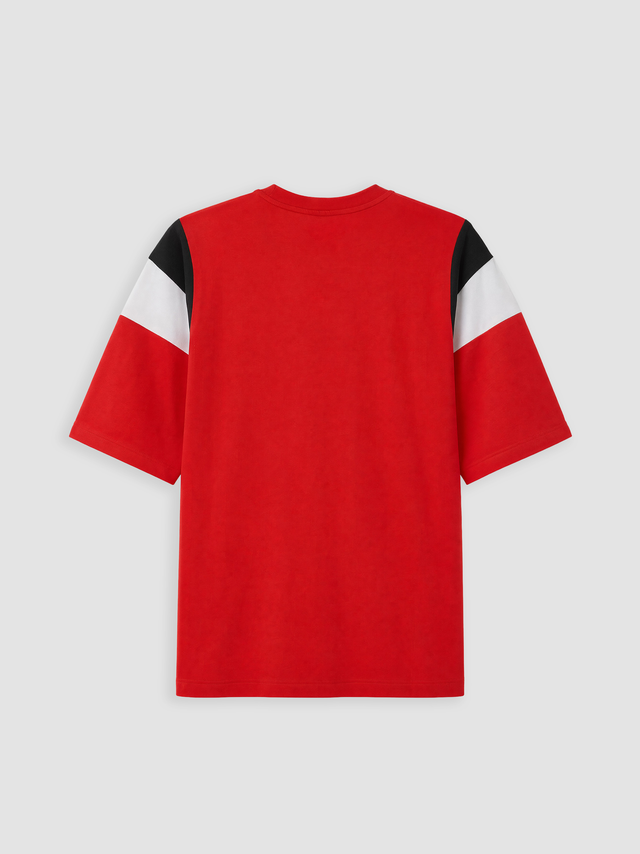 Kappa LC WAIKIKI Bisiklet Yaka Nakışlı Unisex Tişört görsel 6