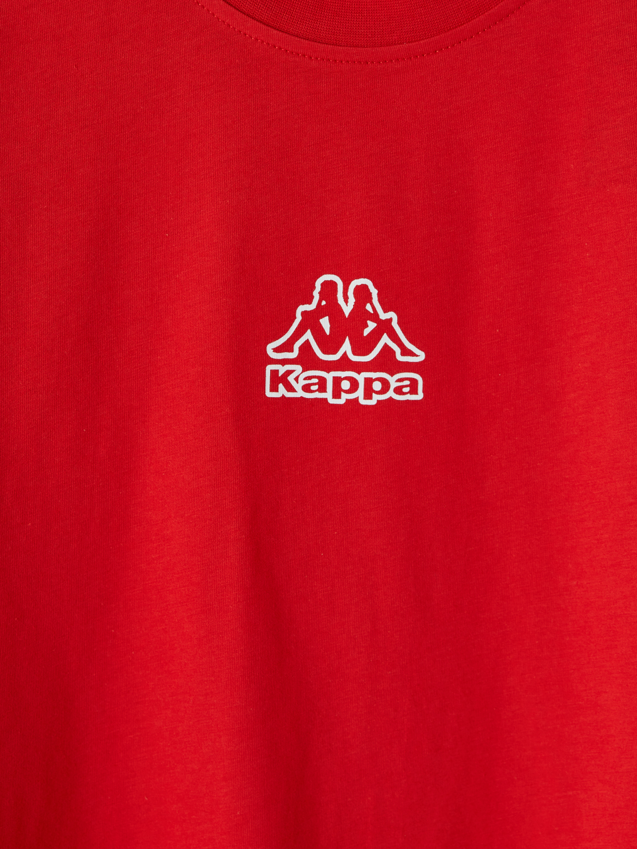 Kappa LC WAIKIKI Bisiklet Yaka Nakışlı Unisex Tişört görsel 7