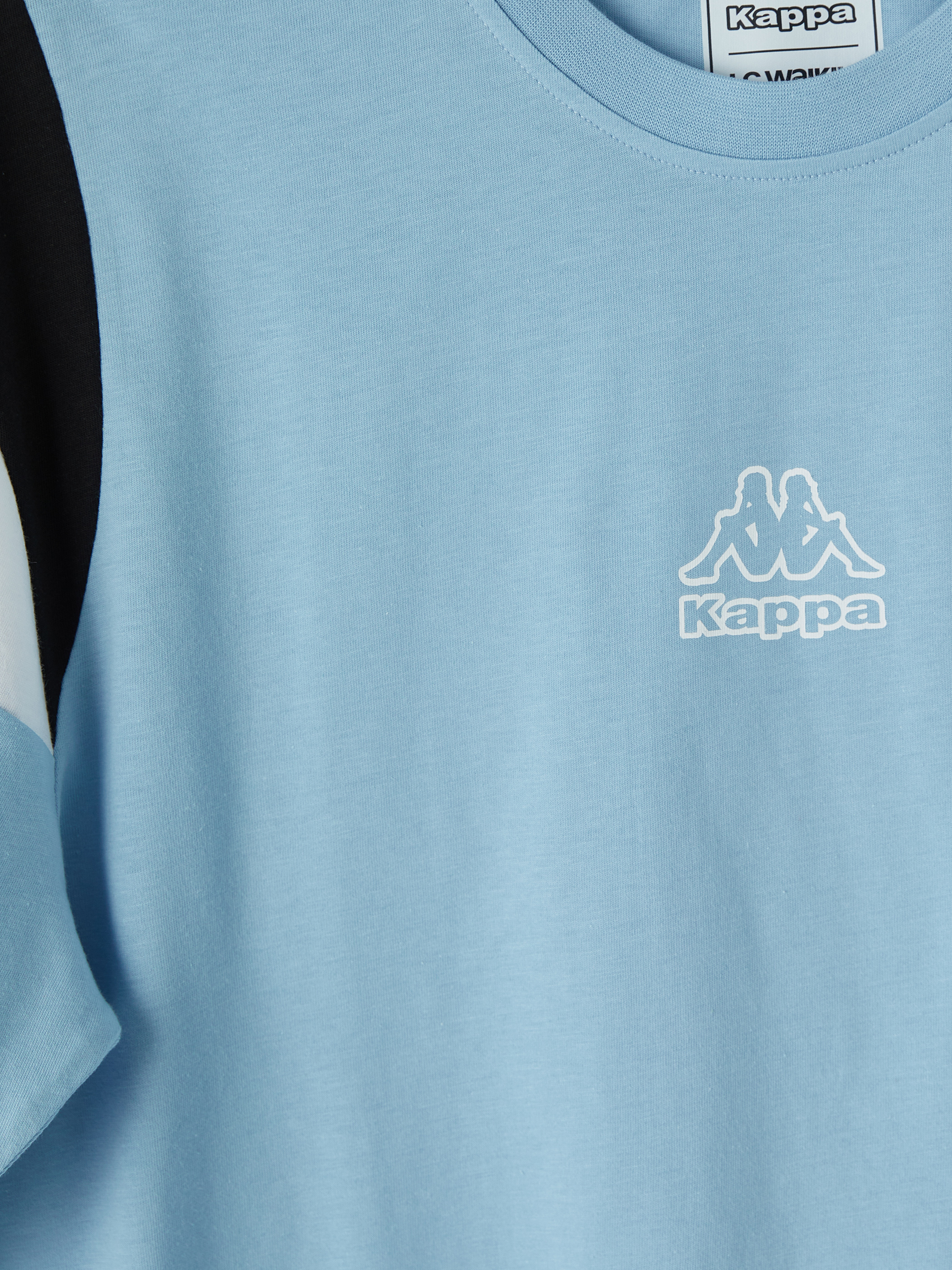 Kappa LC WAIKIKI Bisiklet Yaka Nakışlı Unisex Tişört görsel 8