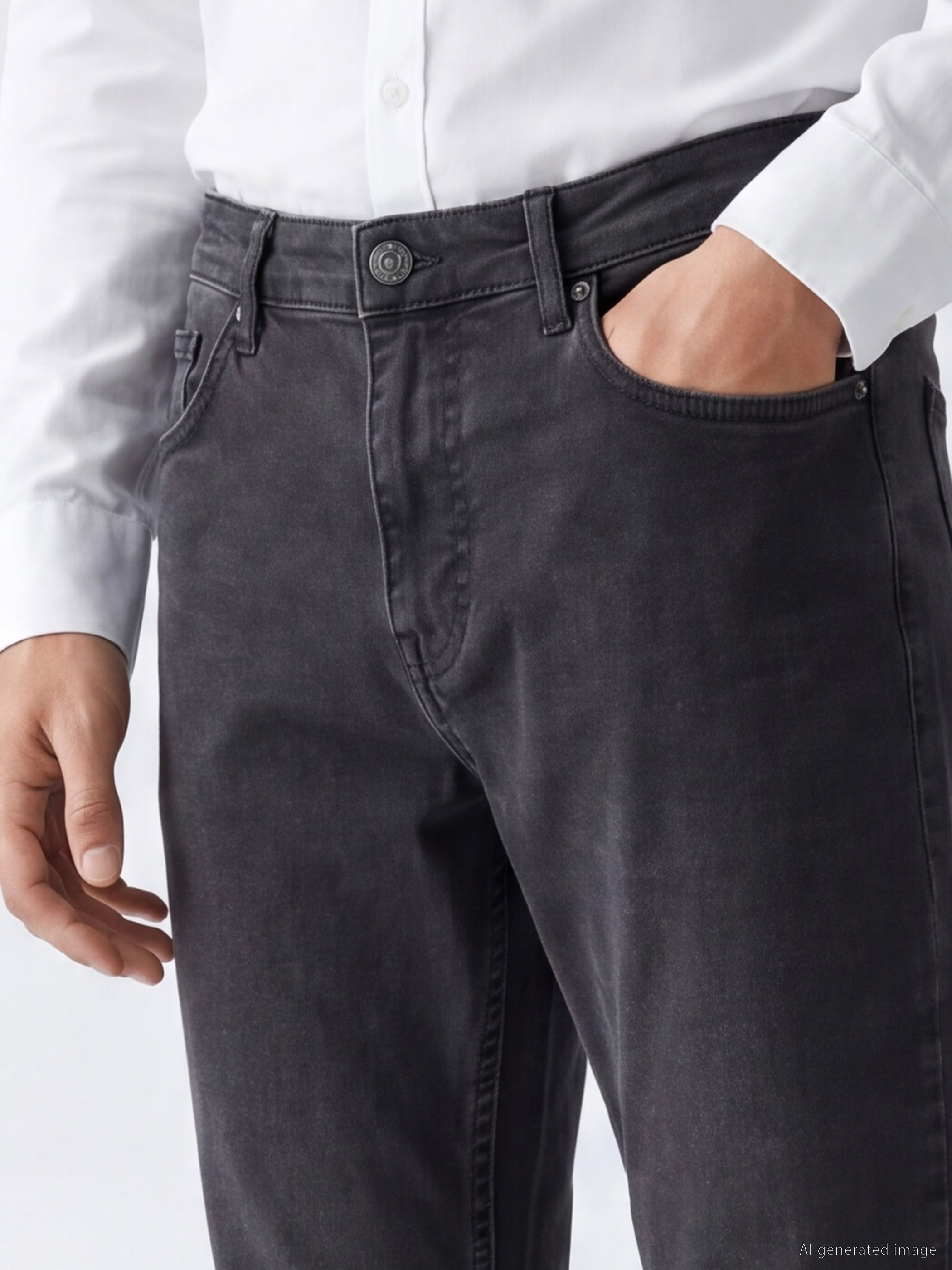LCW Jeans 779 Regular Fit Erkek Jean Pantolon görsel 3