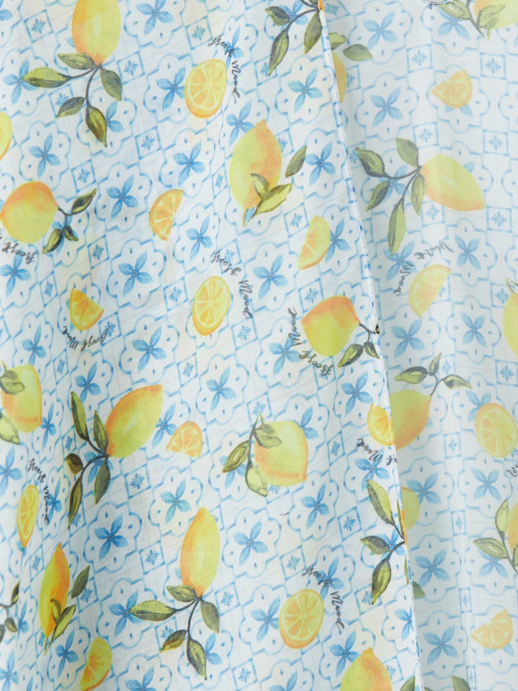 LCW DREAM Limon Desenli Kadın Kimono görsel 7
