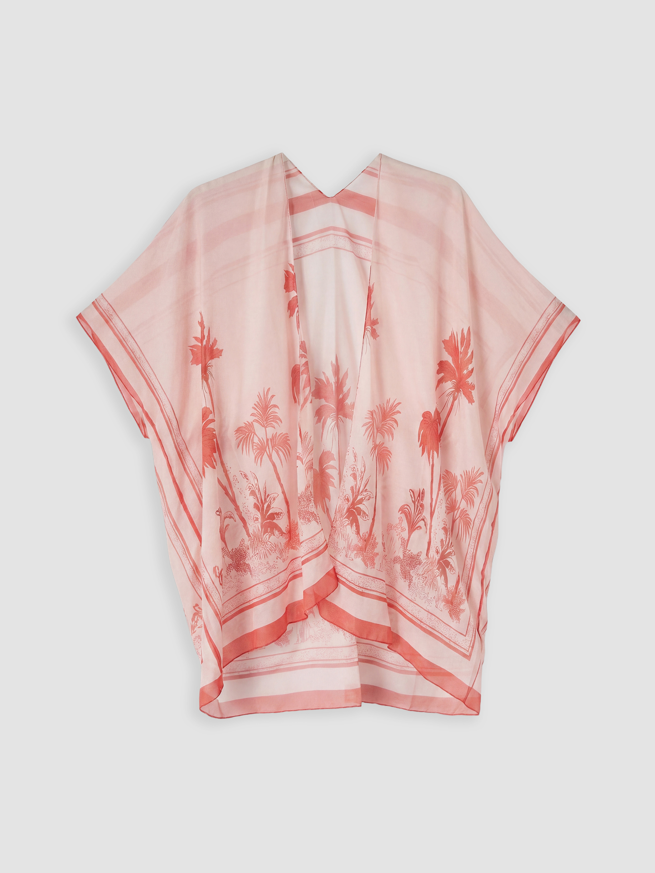 LCW DREAM Şal Yaka Desenli Kadın Kimono görsel 5