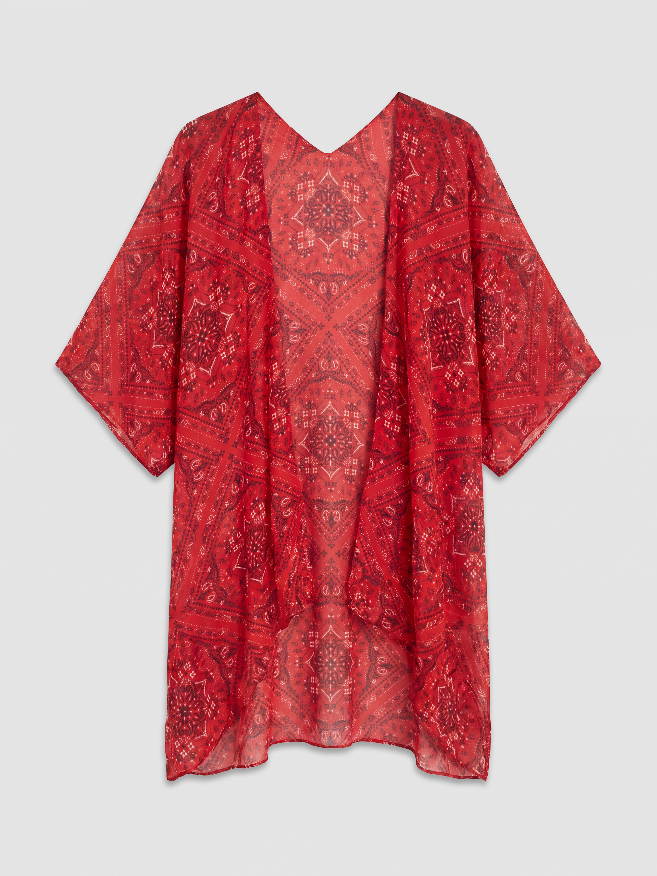 LCW DREAM Şal Yaka Desenli Kadın Kimono