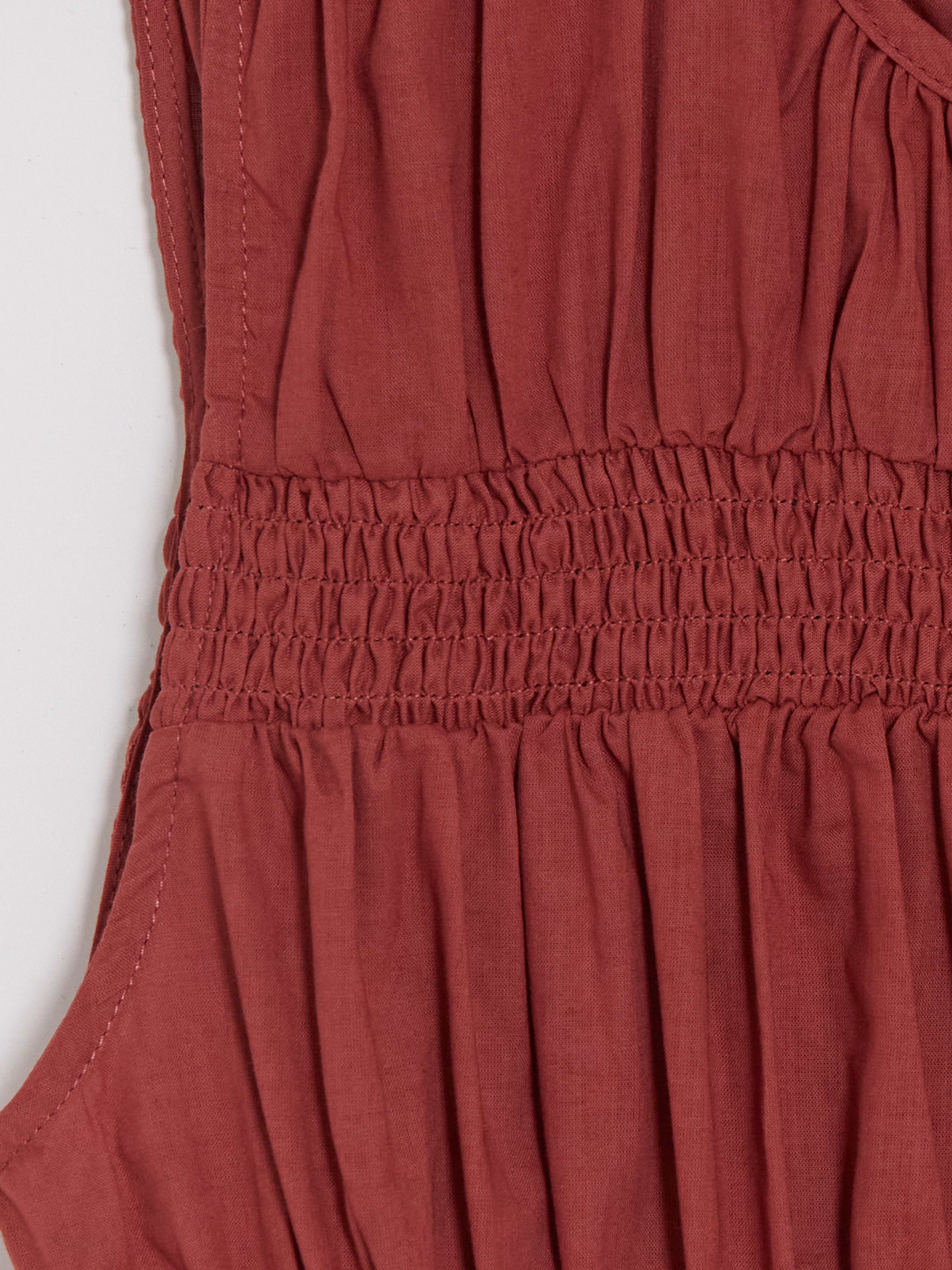 LCW Vision Bisiklet Yaka Büzgülü Peplum Bluz görsel 6
