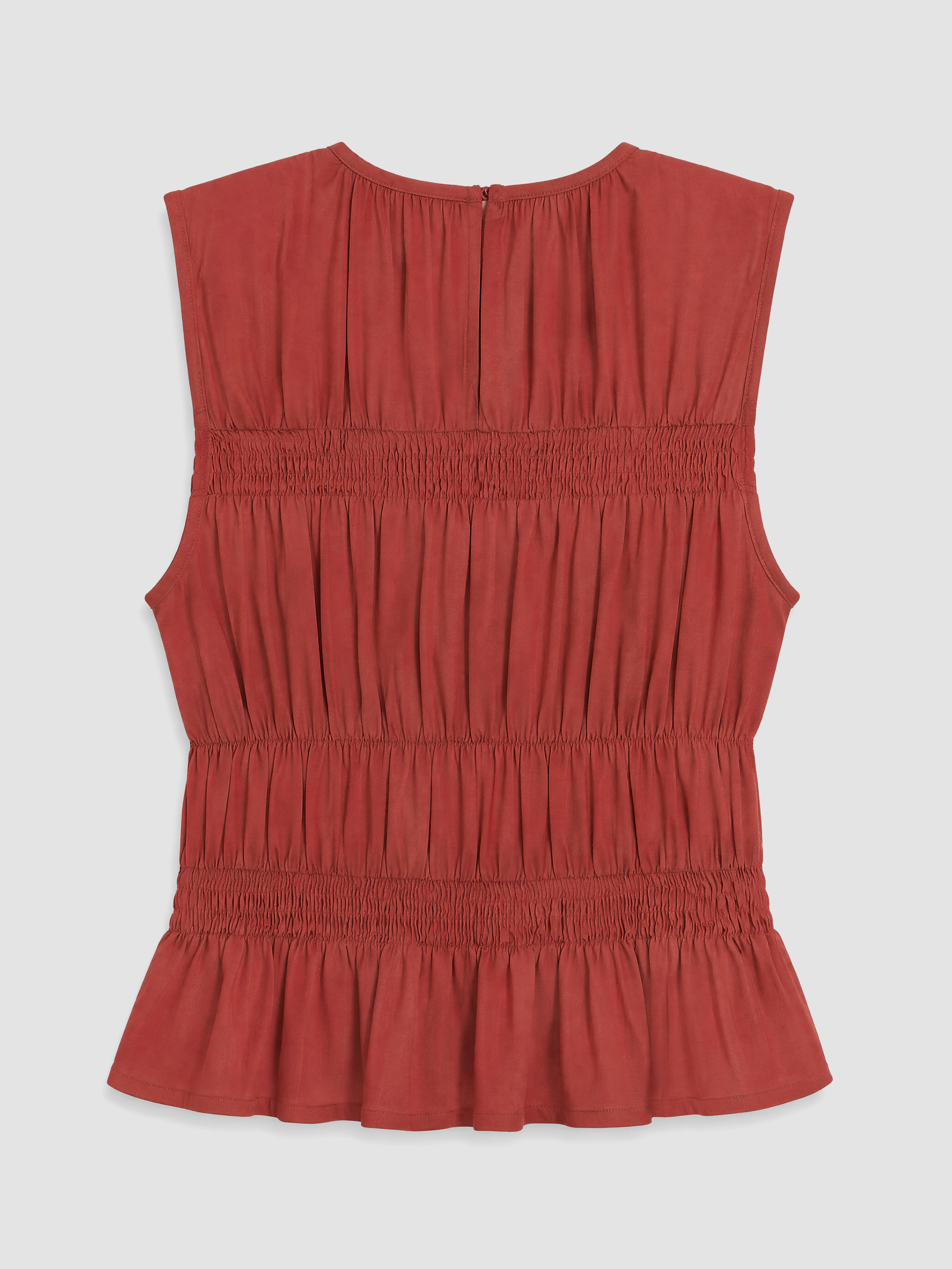 LCW Vision Bisiklet Yaka Büzgülü Peplum Bluz görsel 7