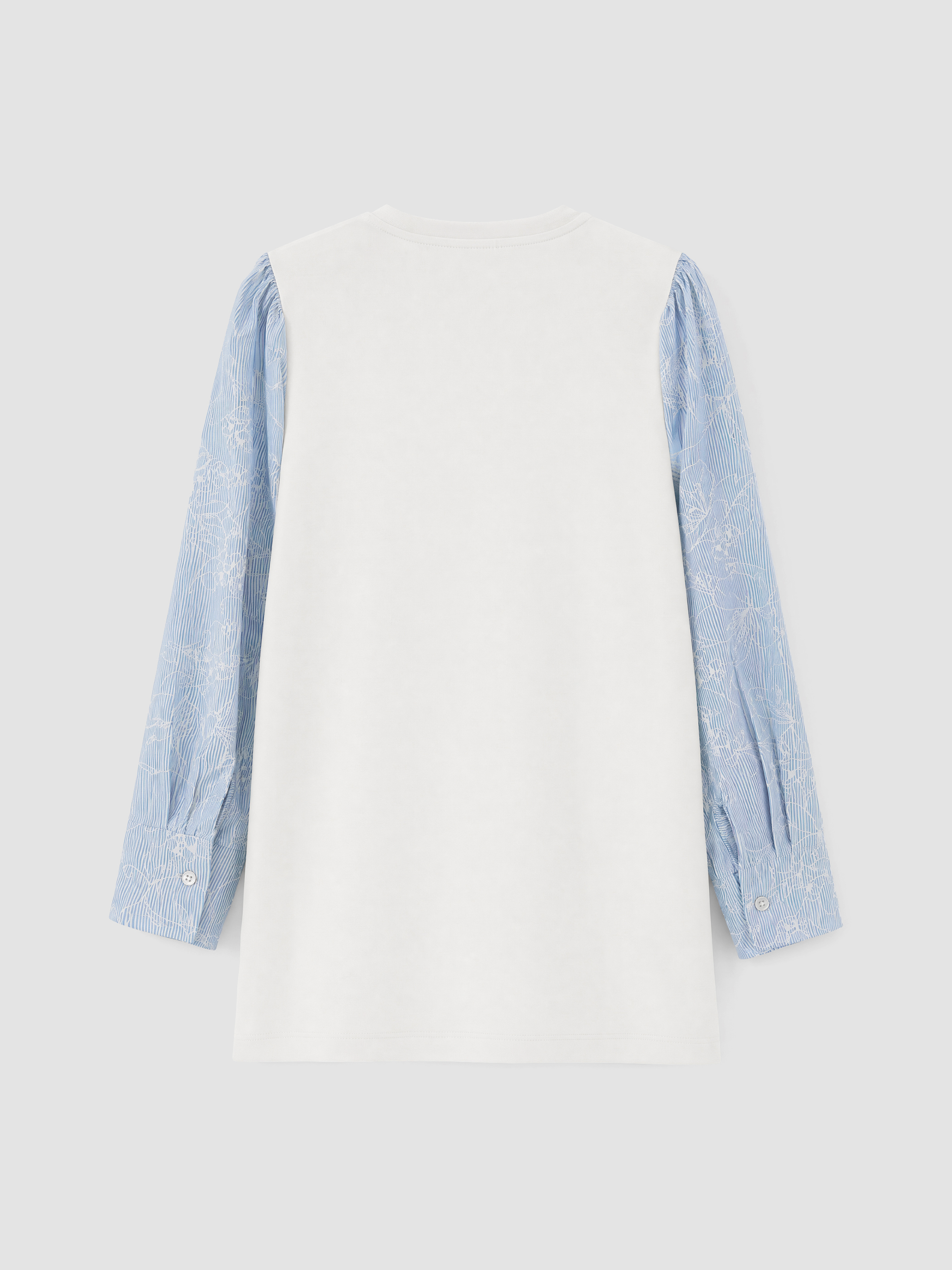 LCW EVERYDAY Soft Touch Nakışlı Kadın Sweatshirt Tunik görsel 6
