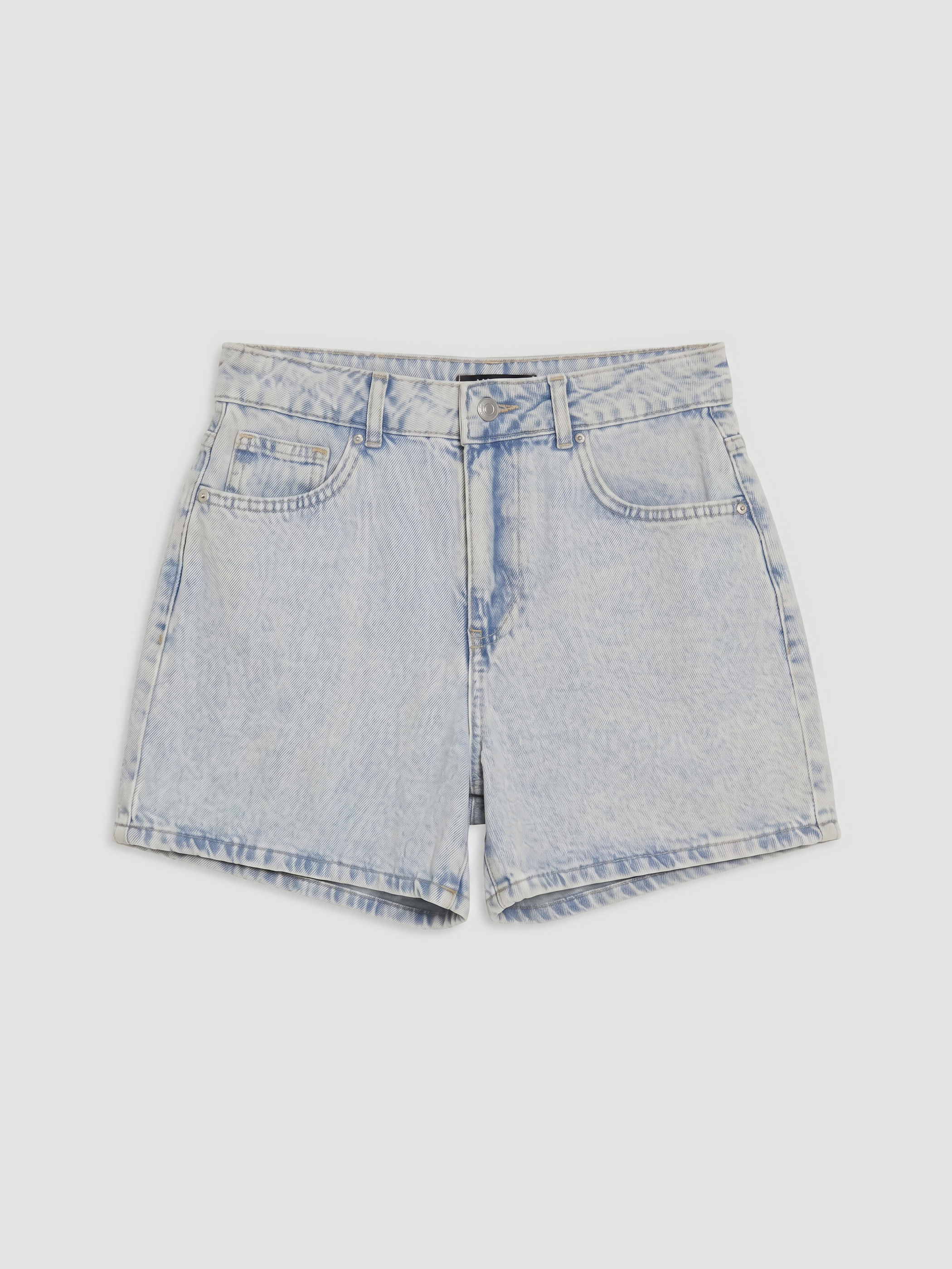 XSIDE Regular Fit Kadın Jean Şort görsel 5