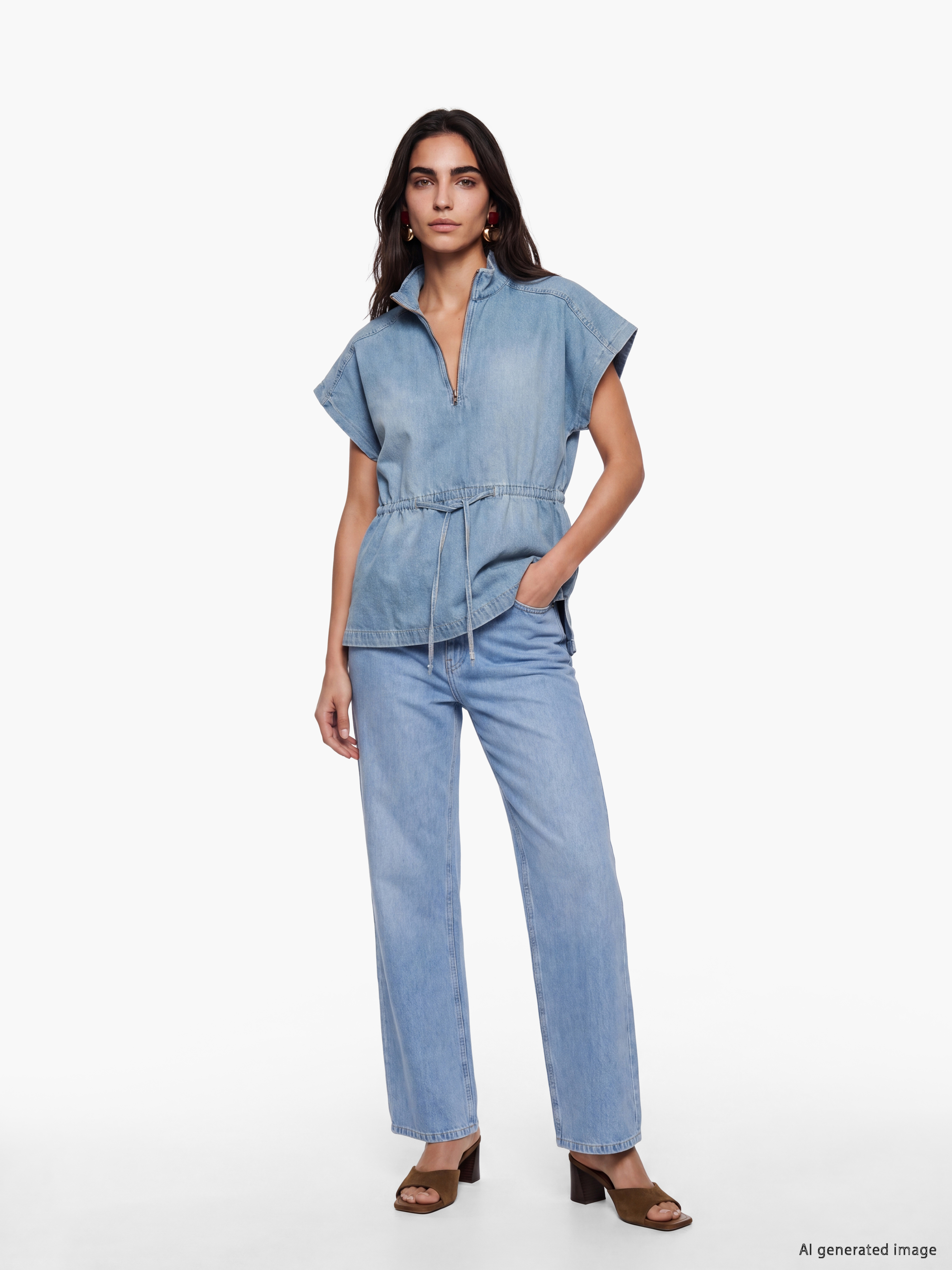 LCW Vision Wideleg Kadın Jean Pantolon