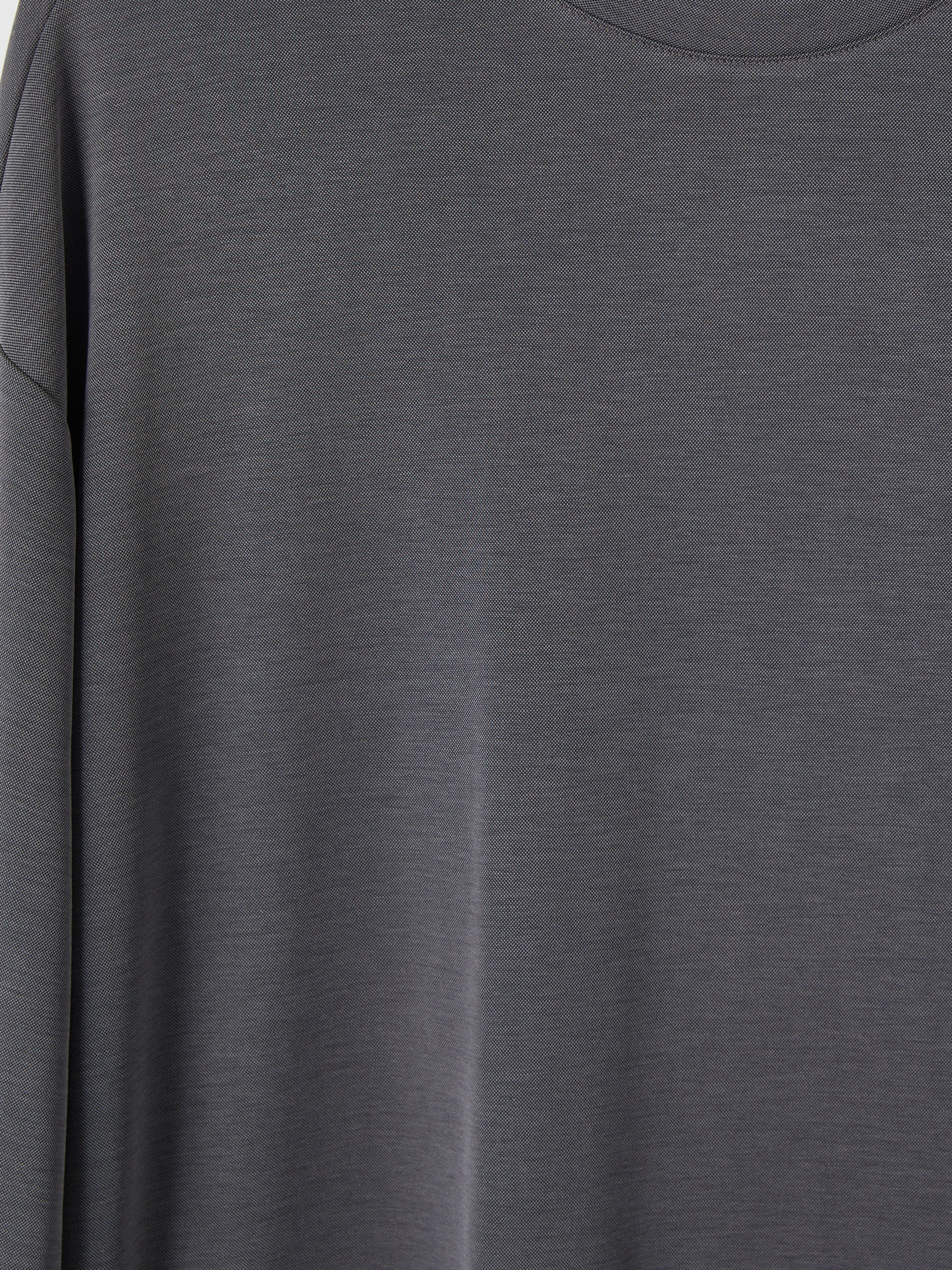 LCW EVERYDAY Soft Touch Oversize Kadın Sweatshirt Tunik görsel 7