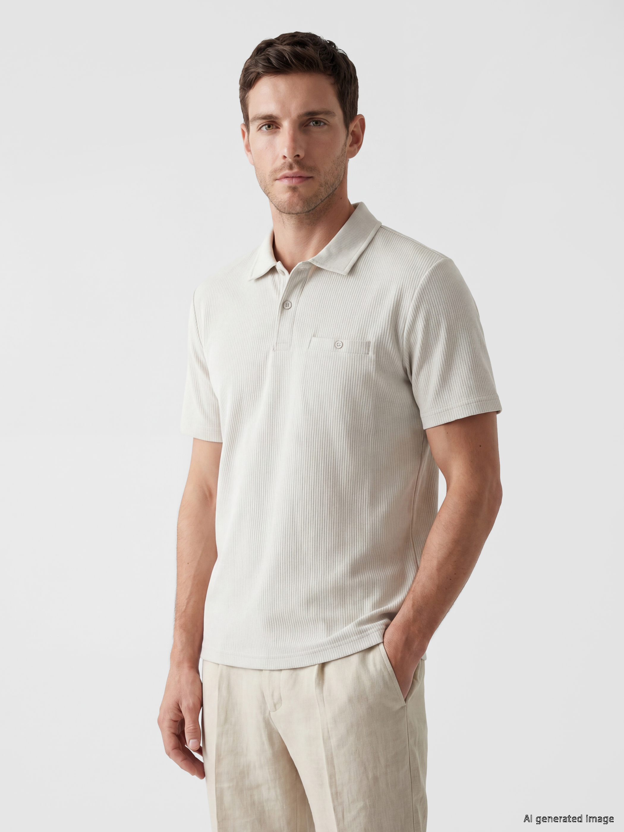 LCWAIKIKI Classic Polo Yaka Erkek Triko Tişört