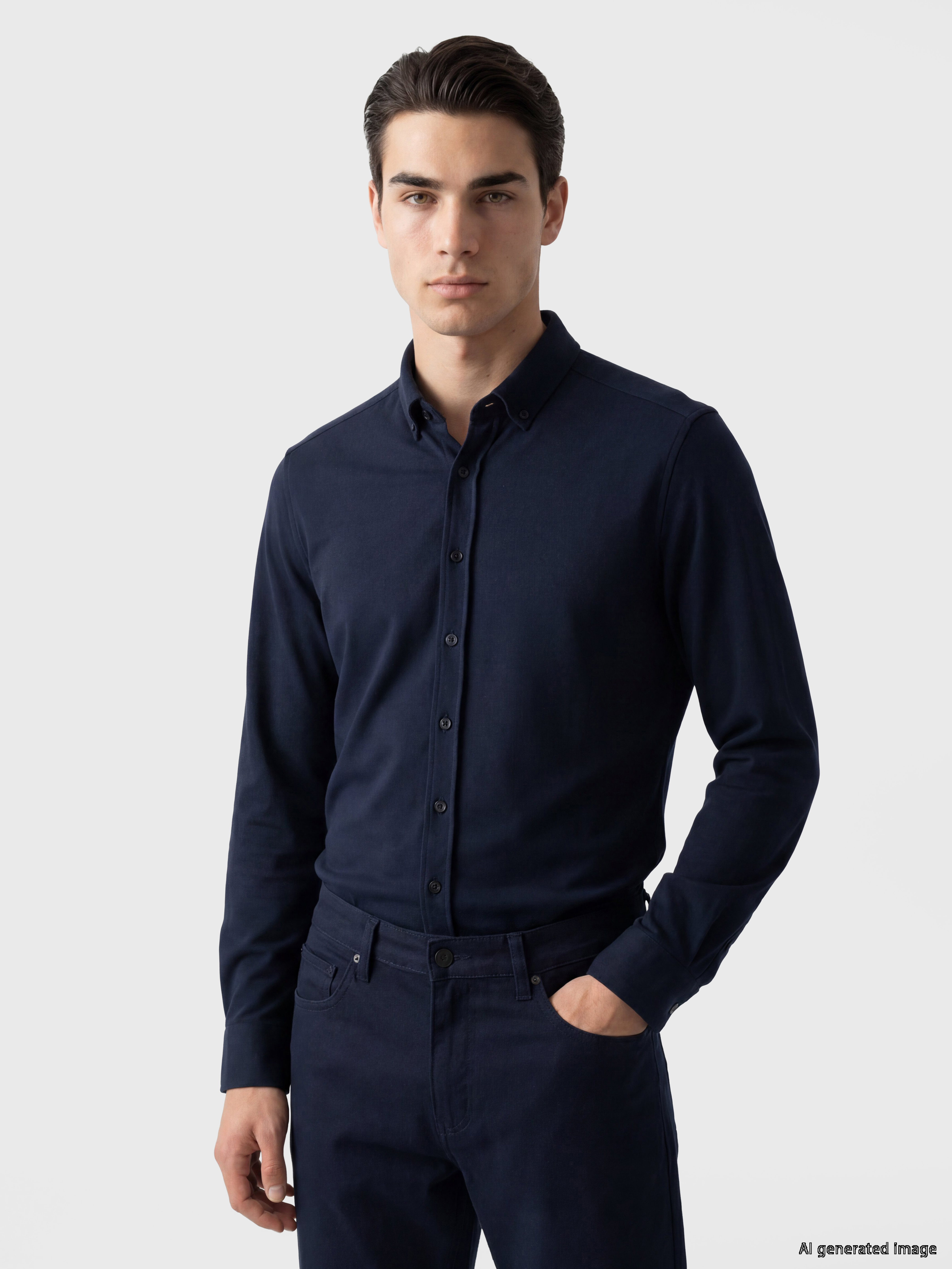 LCW BUSINESS Regular Fit Erkek Dokulu Gömlek