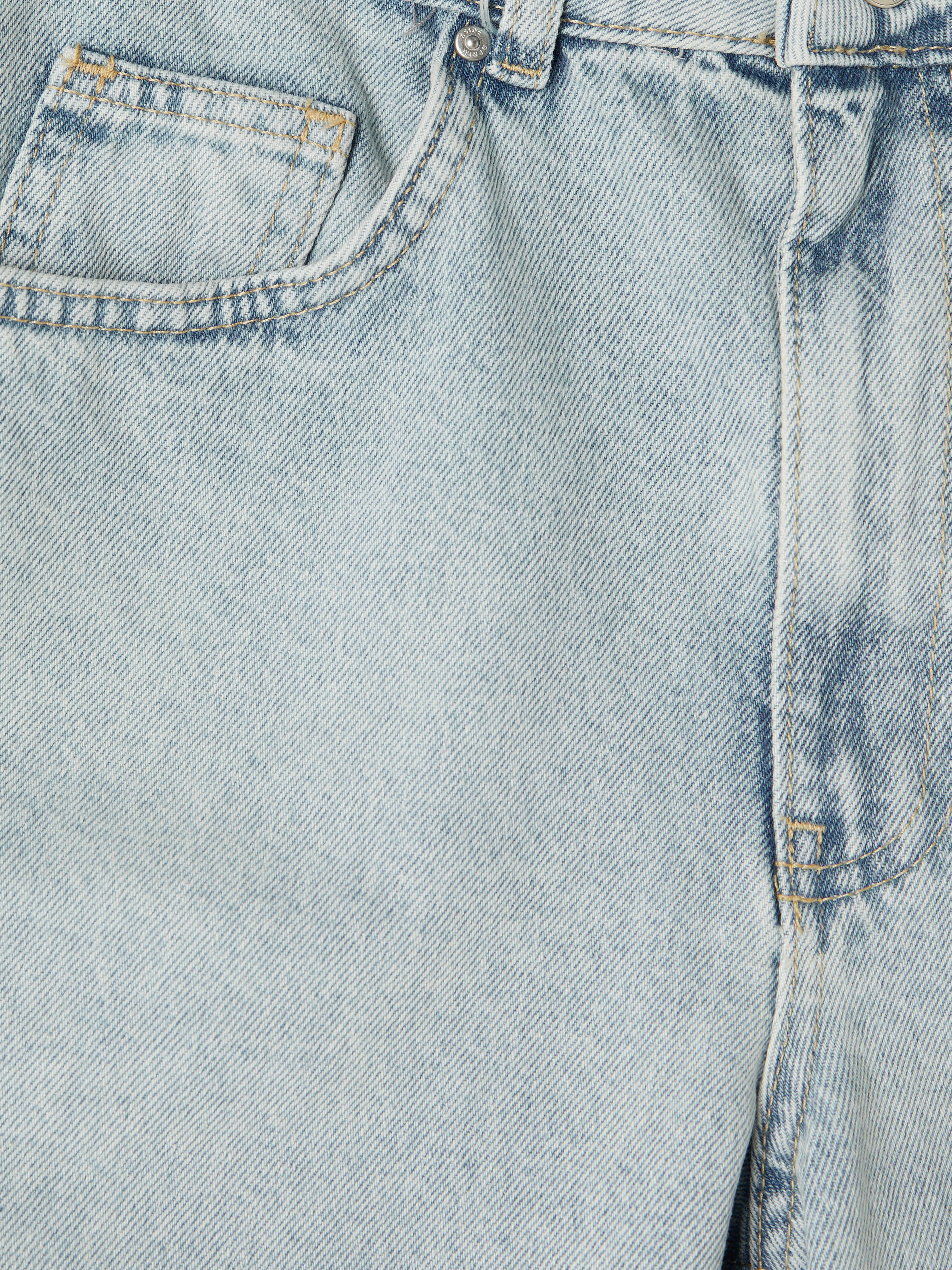 XSIDE Regular Fit Kadın Jean Şort görsel 6