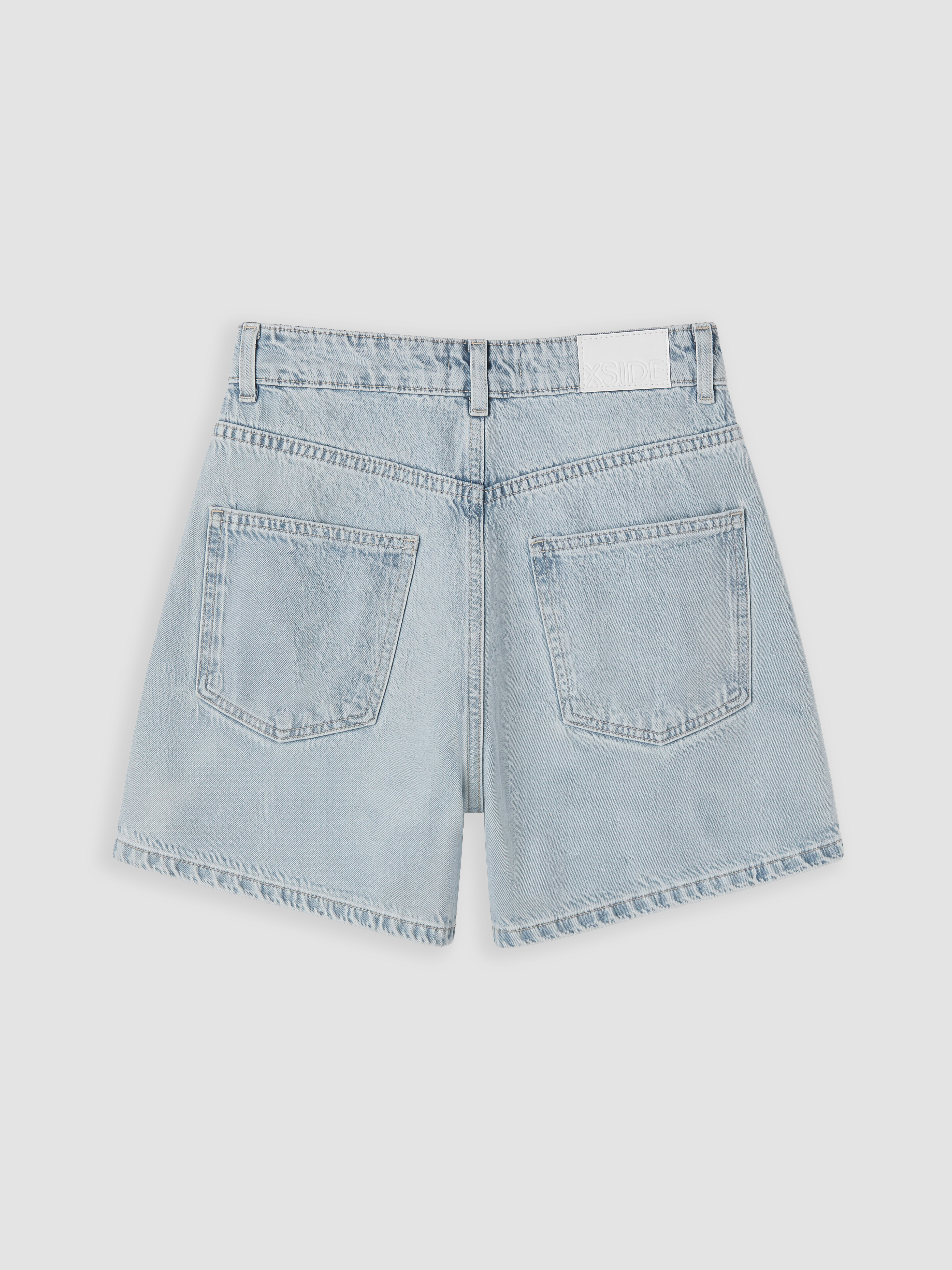 XSIDE Regular Fit Kadın Jean Şort görsel 7