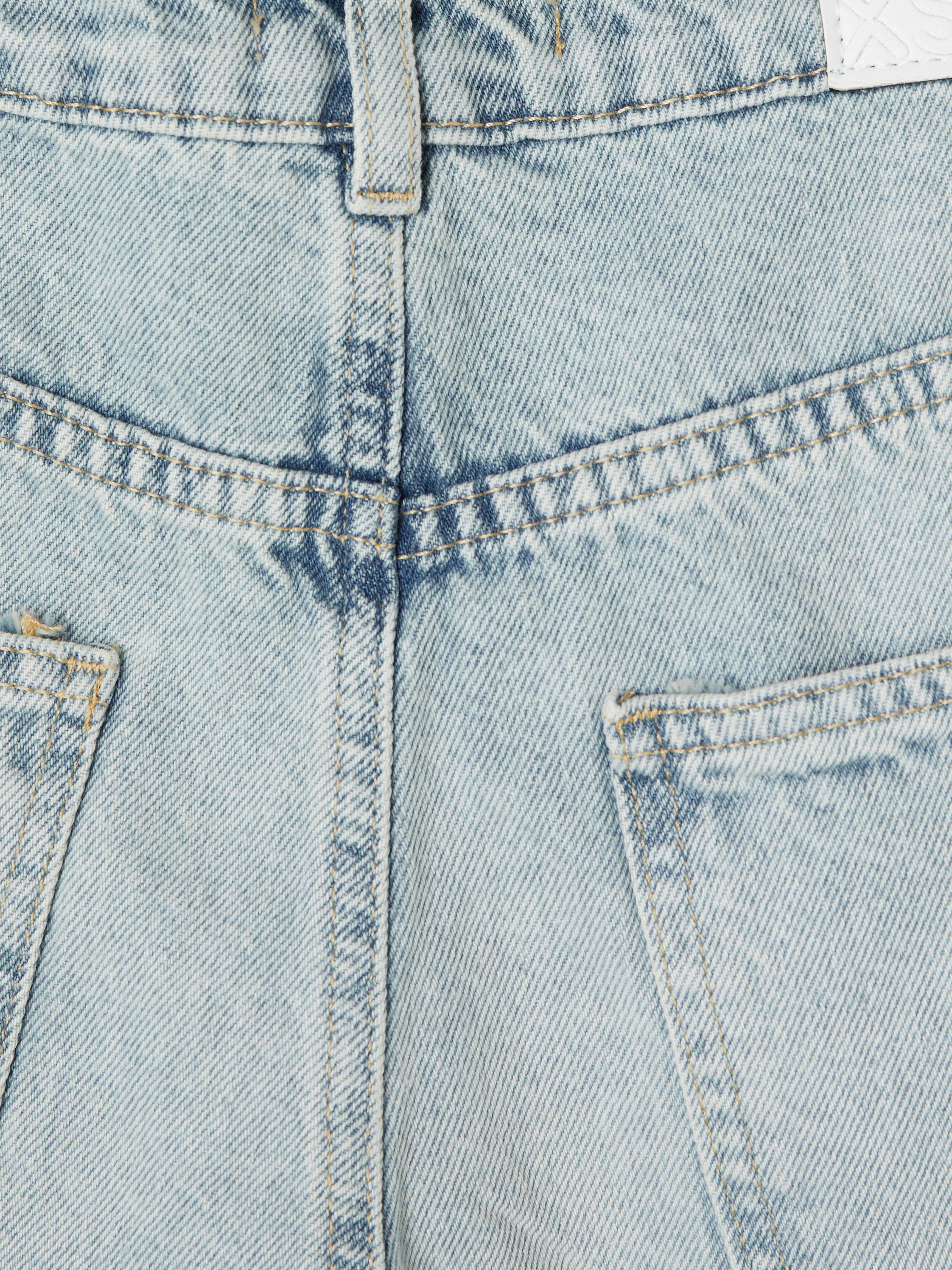 XSIDE Regular Fit Kadın Jean Şort görsel 8